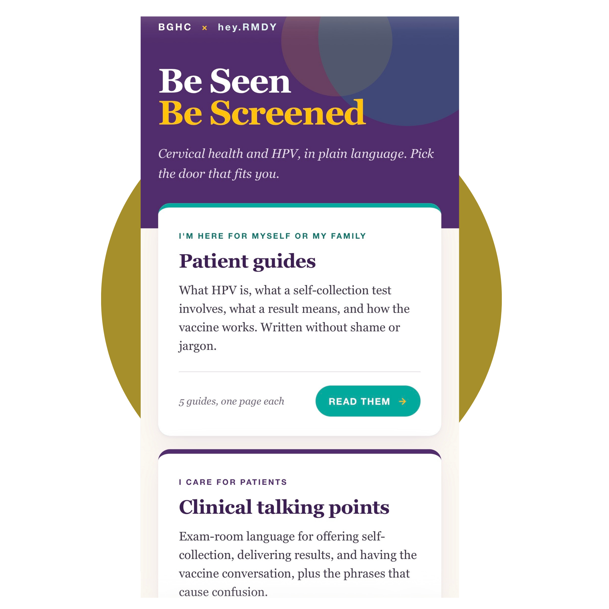 HPV Information Should Be Easier to Understand