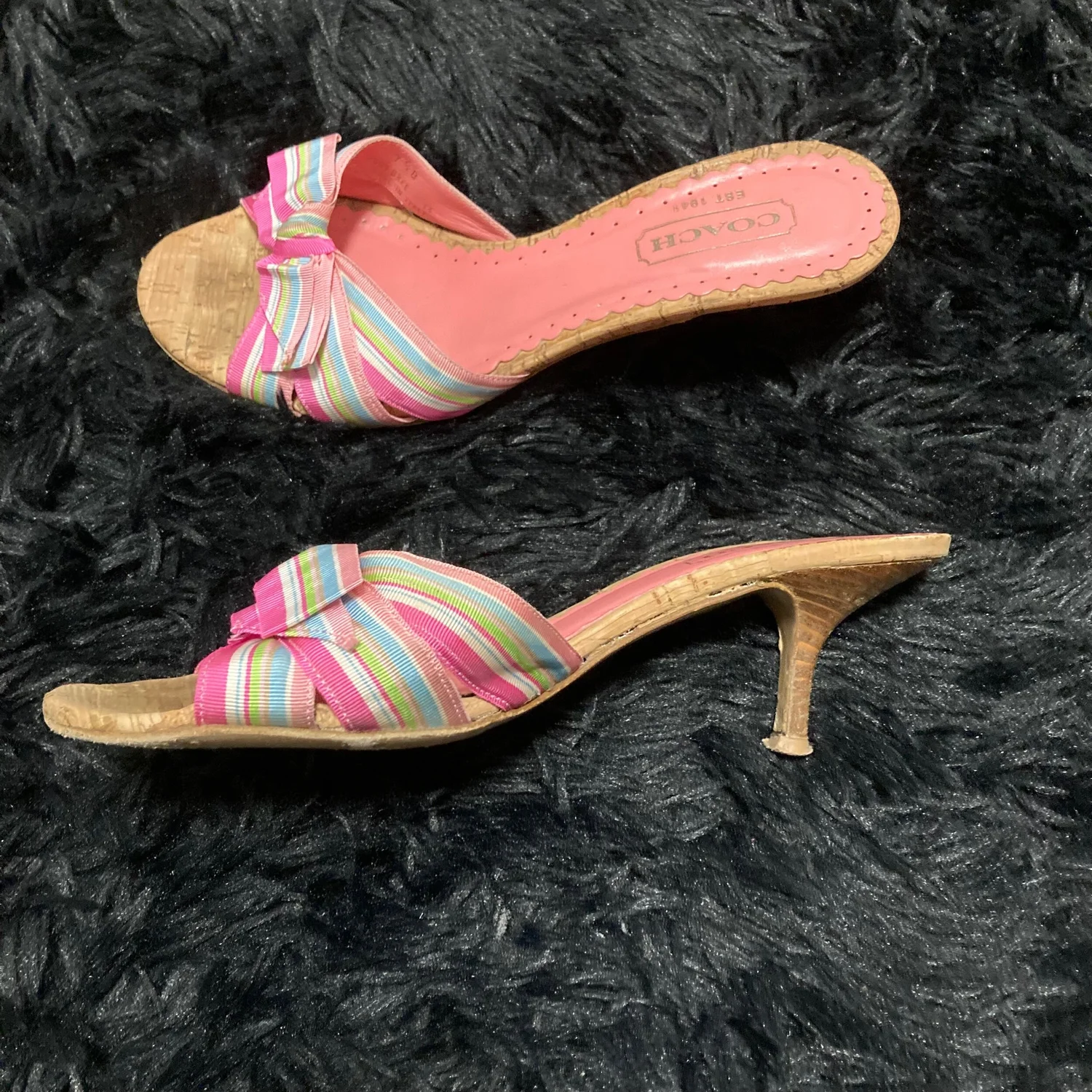 Coach kitten heels sale