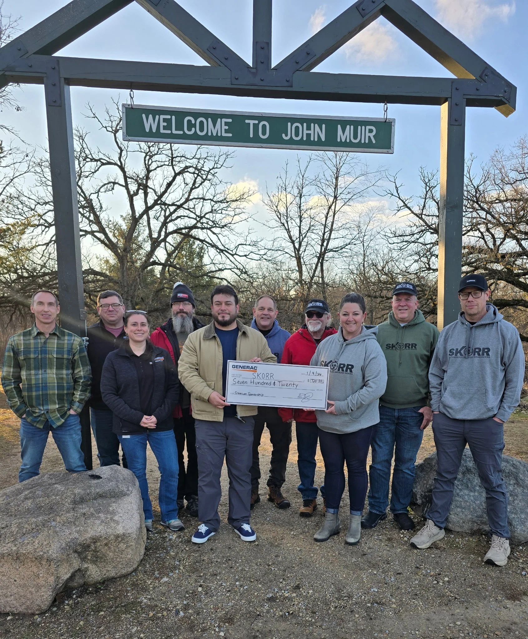 We're incredibly grateful to Generac of Whitewater for their generous donation in support of SKORR's efforts and our trail community. 

Their contribution helps us put the right tools and consumables in volunteers' hands - and just as importantly, ke