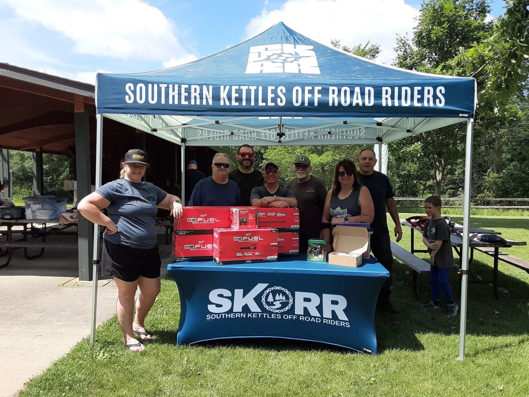 👏 Thank you! Thank you! Thank you - James and Lisa Wamser/Fall Color Festival! 👏

They saw our need and donated 2 Milwaukee Tool Hedge Trimmers, 2 Batteries with charger, and a Milwaukee Tool Leaf Blower to SKORR!  We appreciate it so much!  And we