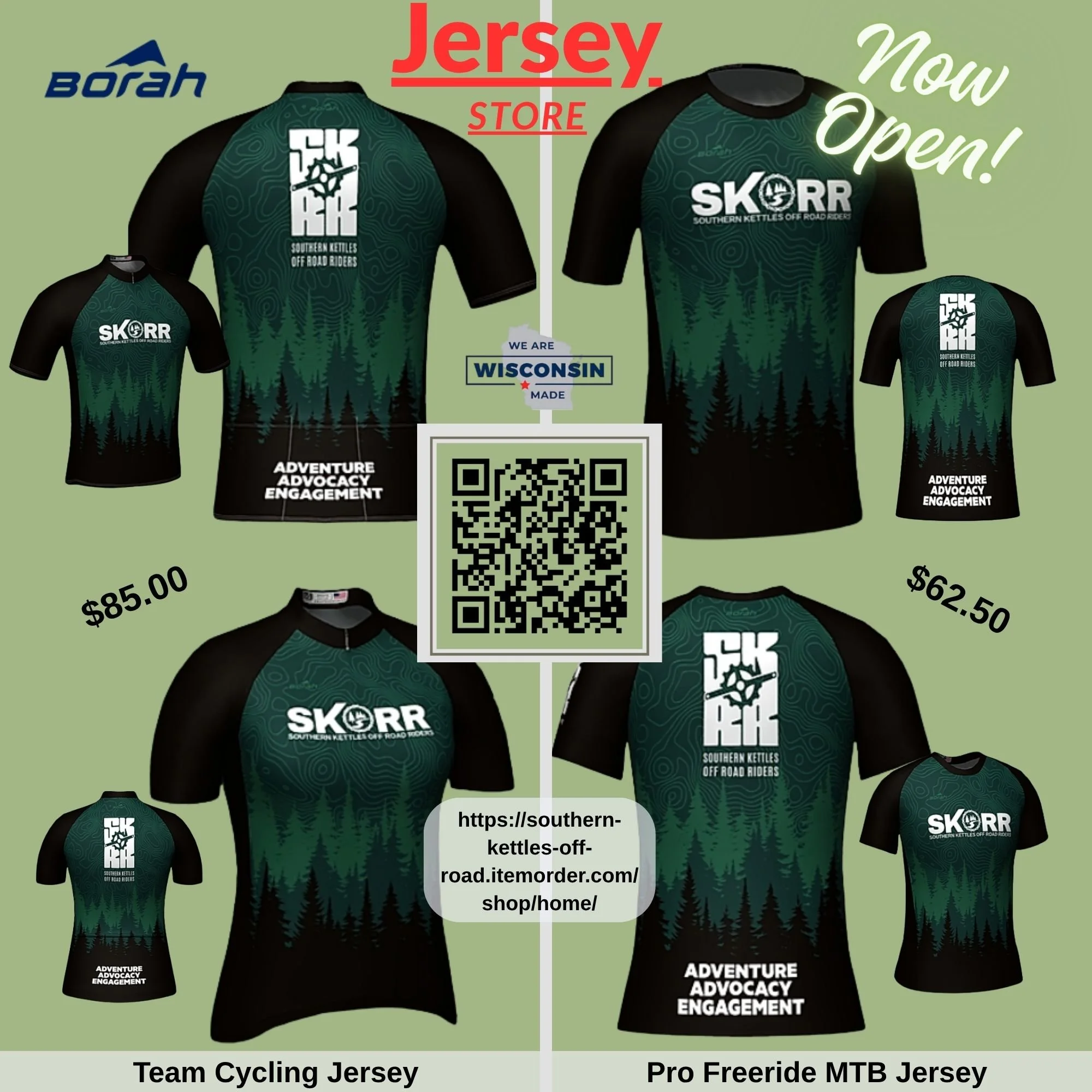 New season = new dirt, new rides&hellip; and new threads! 😎🚵&zwj;♂️

SKORR just dropped fresh jerseys, and they&rsquo;re 🔥. Whether you&rsquo;re cruising John Muir, shredding Emma Carlin, or connecting it all, you can look good doing it and suppor