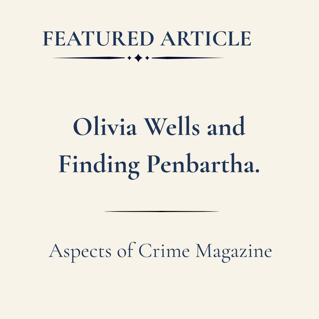 Olivia Wells and Finding Penbartha
