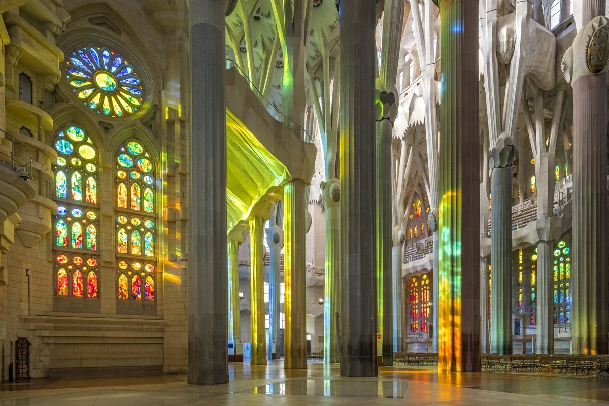 Sagrada Familia vidrieras