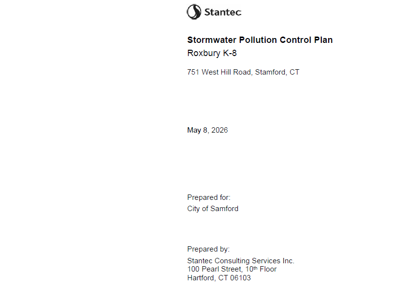 Storm Water Management Plan
