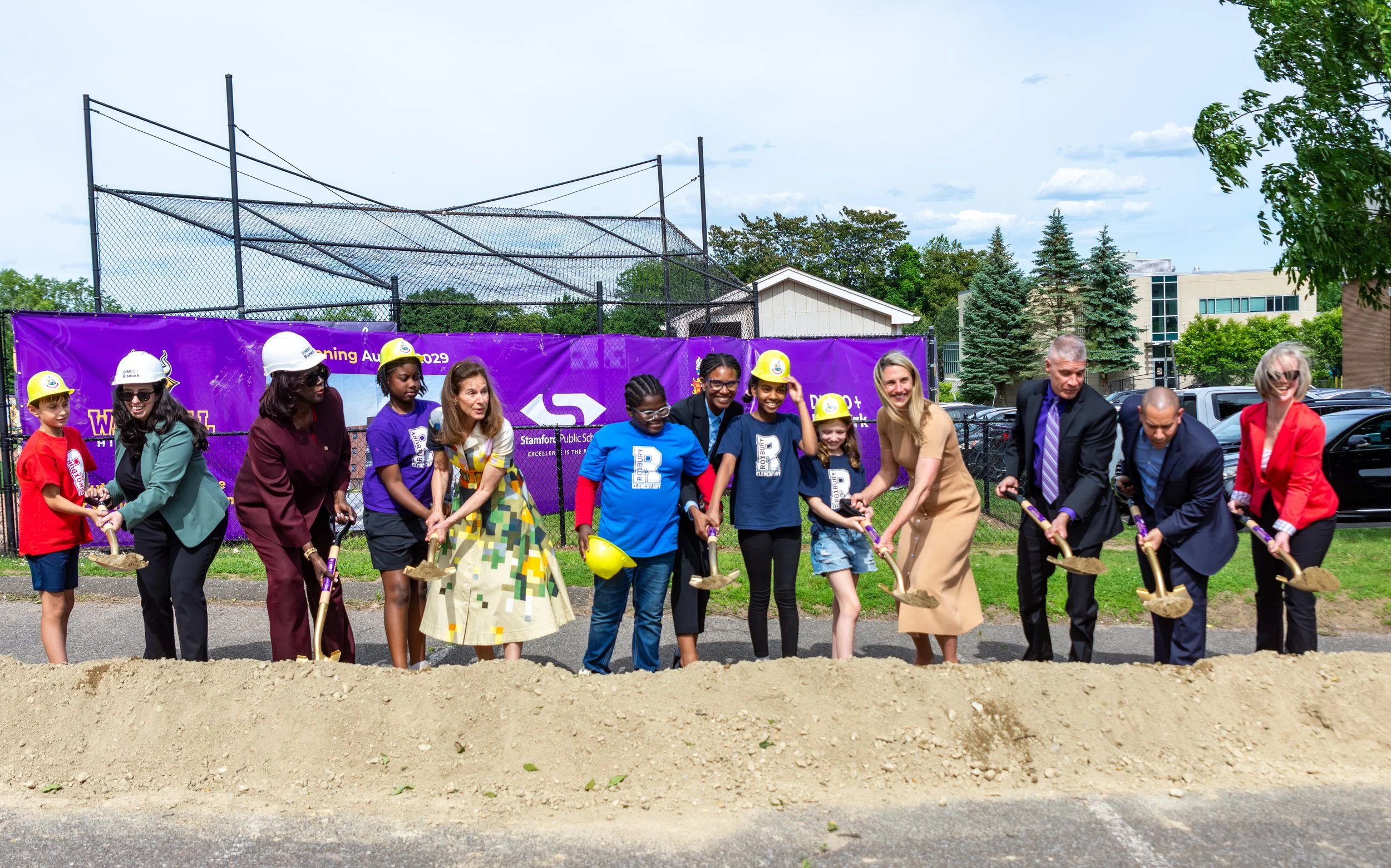 City of Stamford Celebrates Groundbreaking for the New Westhill High School