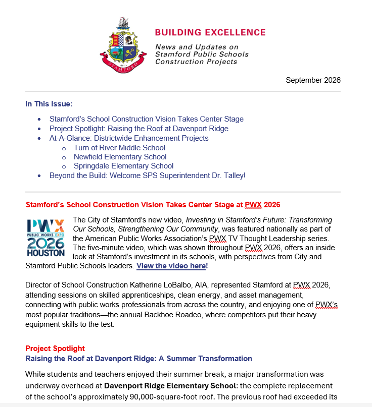 Building Excellence - September 22, 2026
