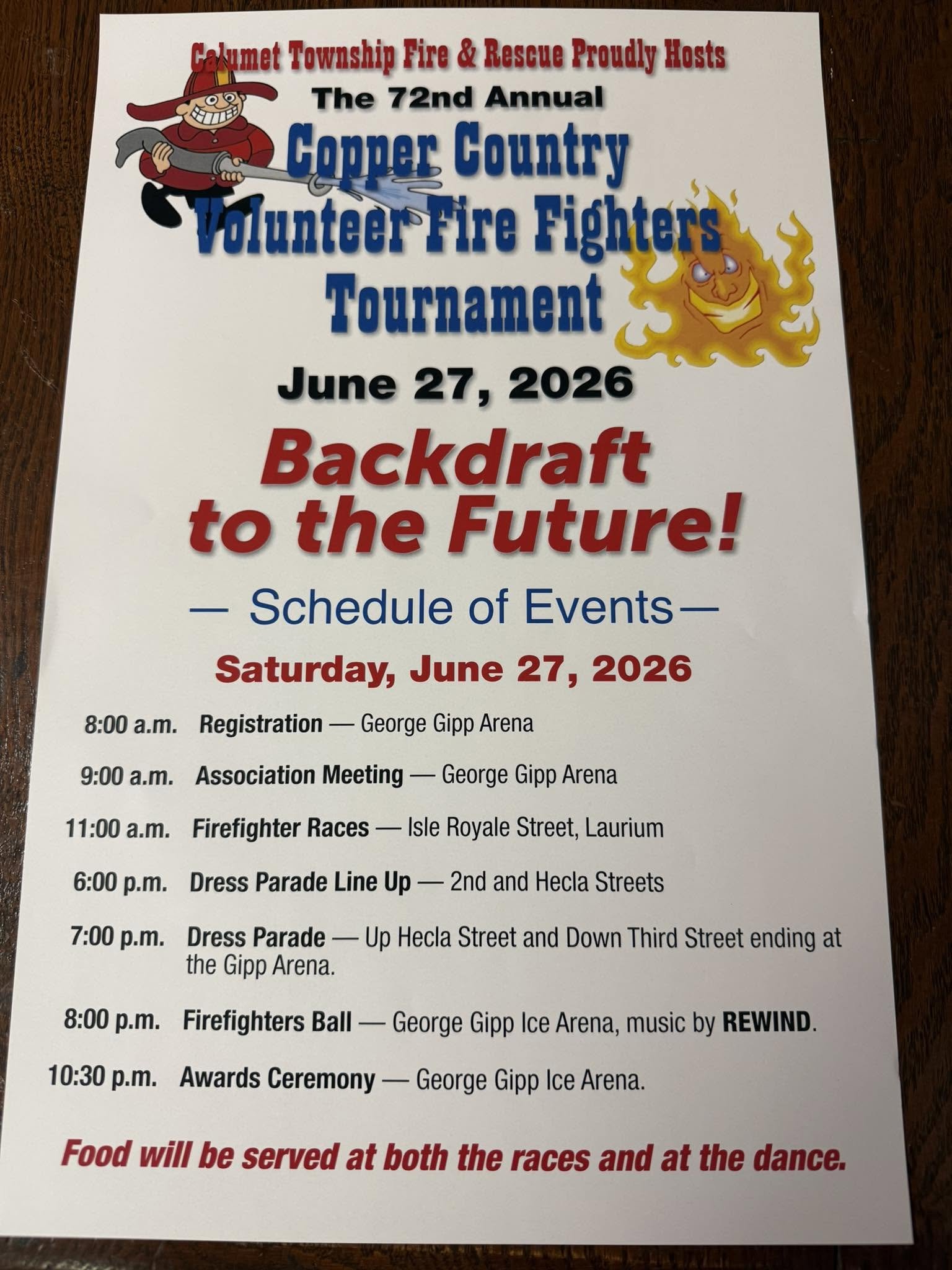72 Annual Fireman’s Tournament