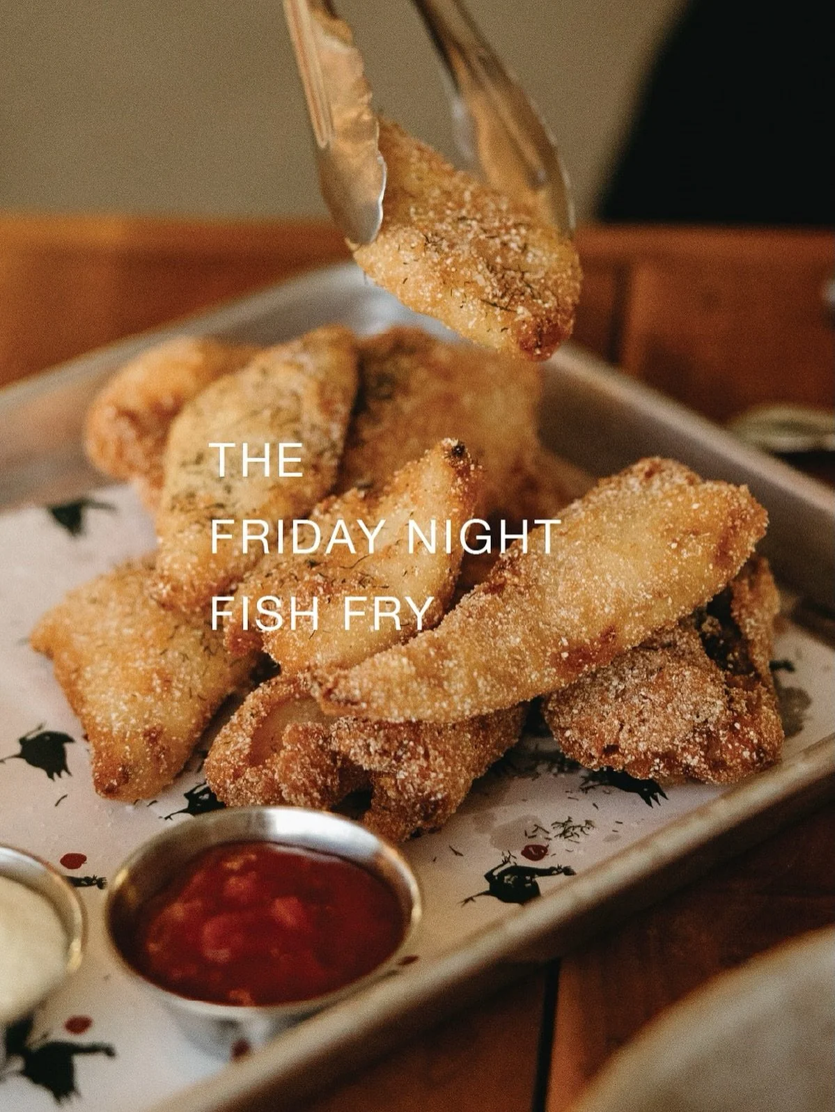 The Friday Night Fish Fry returns! Join us at The Roost* for a fish fry dinner featuring wild caught local fish and ingredients sourced from Congaree and Penn and from local and regional sustainable producers.

February 6 + 27
March 20
April 3 + 24
M