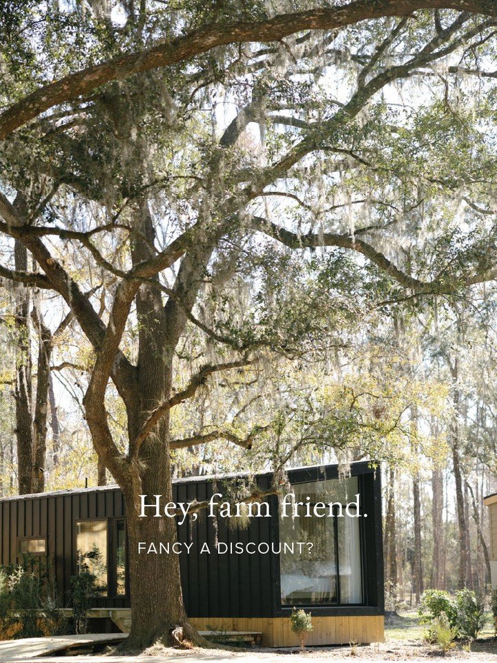 Last chance to take 20% off your stay with the code SUMMER, and receive a $100 dining credit when you book two nights or more.*

Learn more and book at congareeandpenn.com/hammock.

*This promotion is valid for new bookings only and cannot be combine