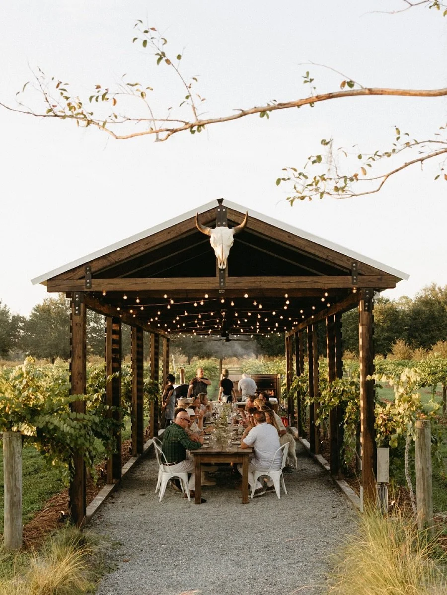Tell us about your party plans and why you&rsquo;re choosing to dine among the grapevines with up to 29 of your besties. A birthday bash for your wife who&rsquo;s turning 35 for the fifth time? A secret Santa soiree? A baby shower for your sister eve