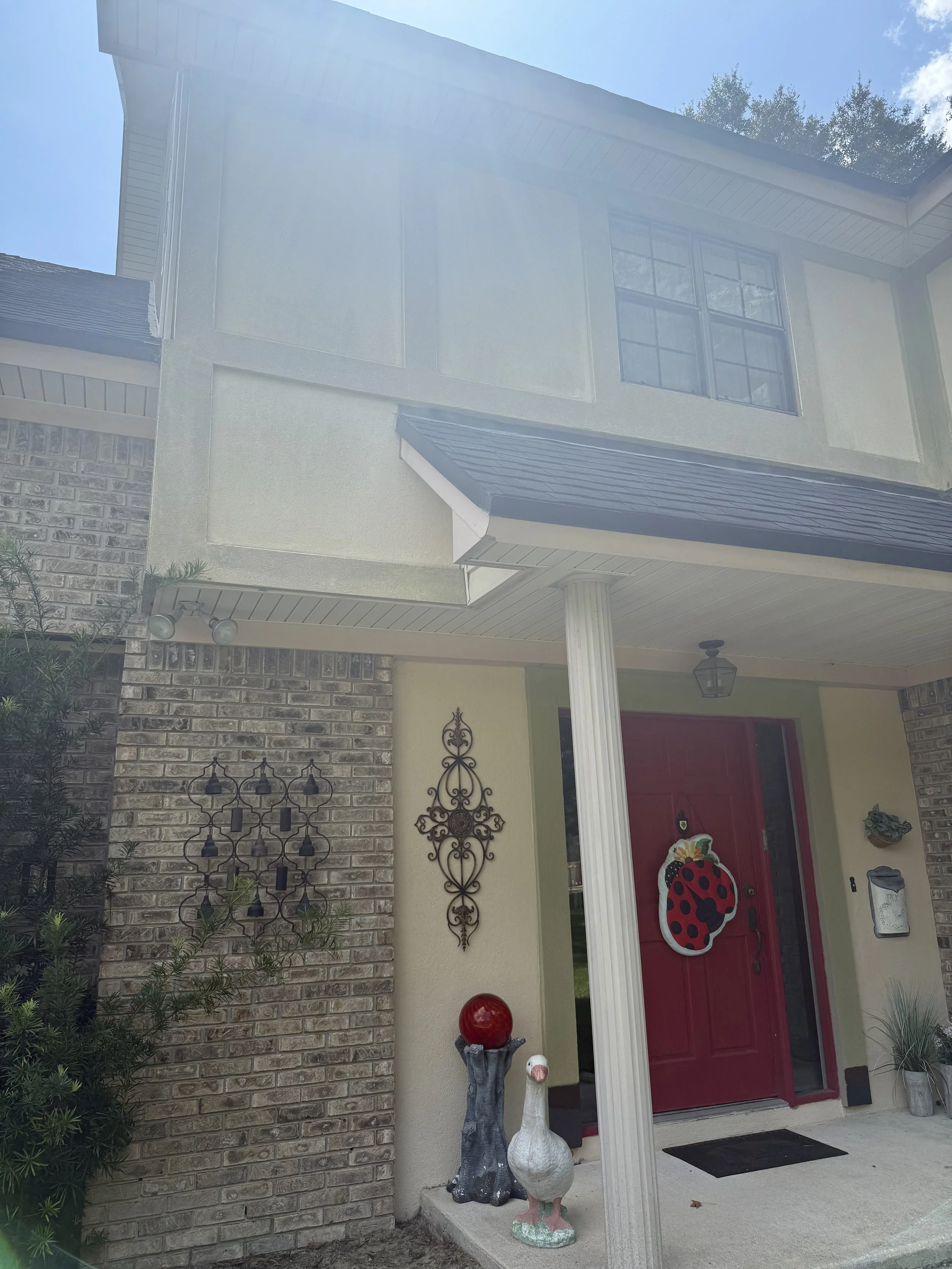  BEFORE (Exterior Paint Job Walls/Trim/Door)