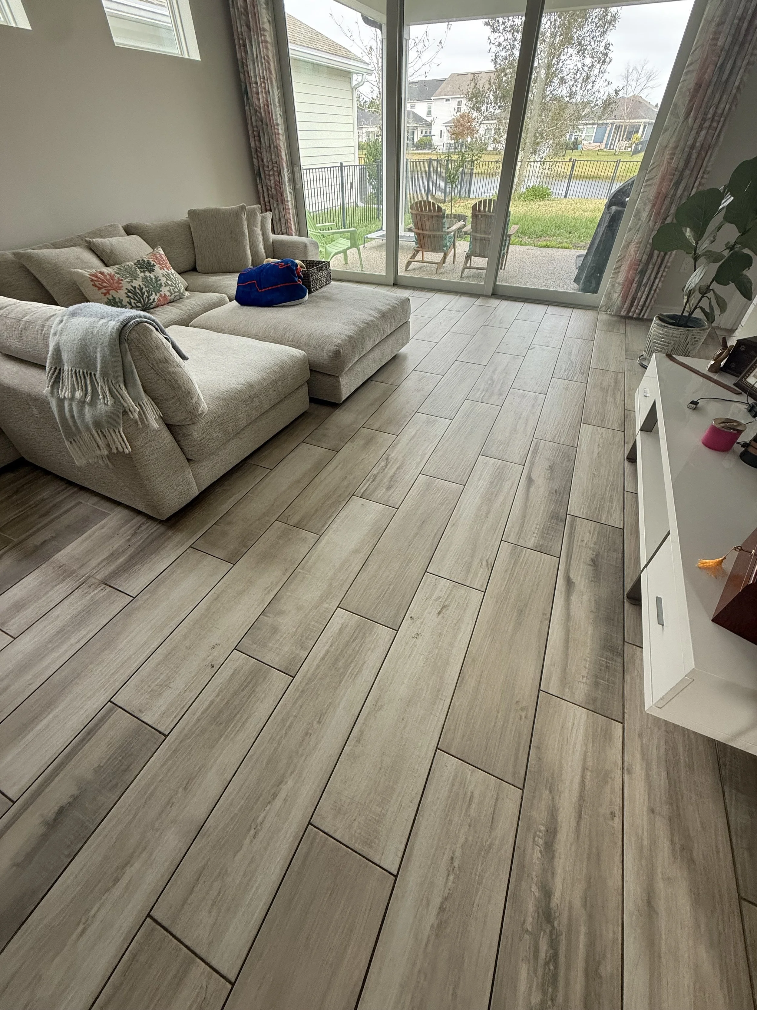 BEFORE (Grout Color Sealing)