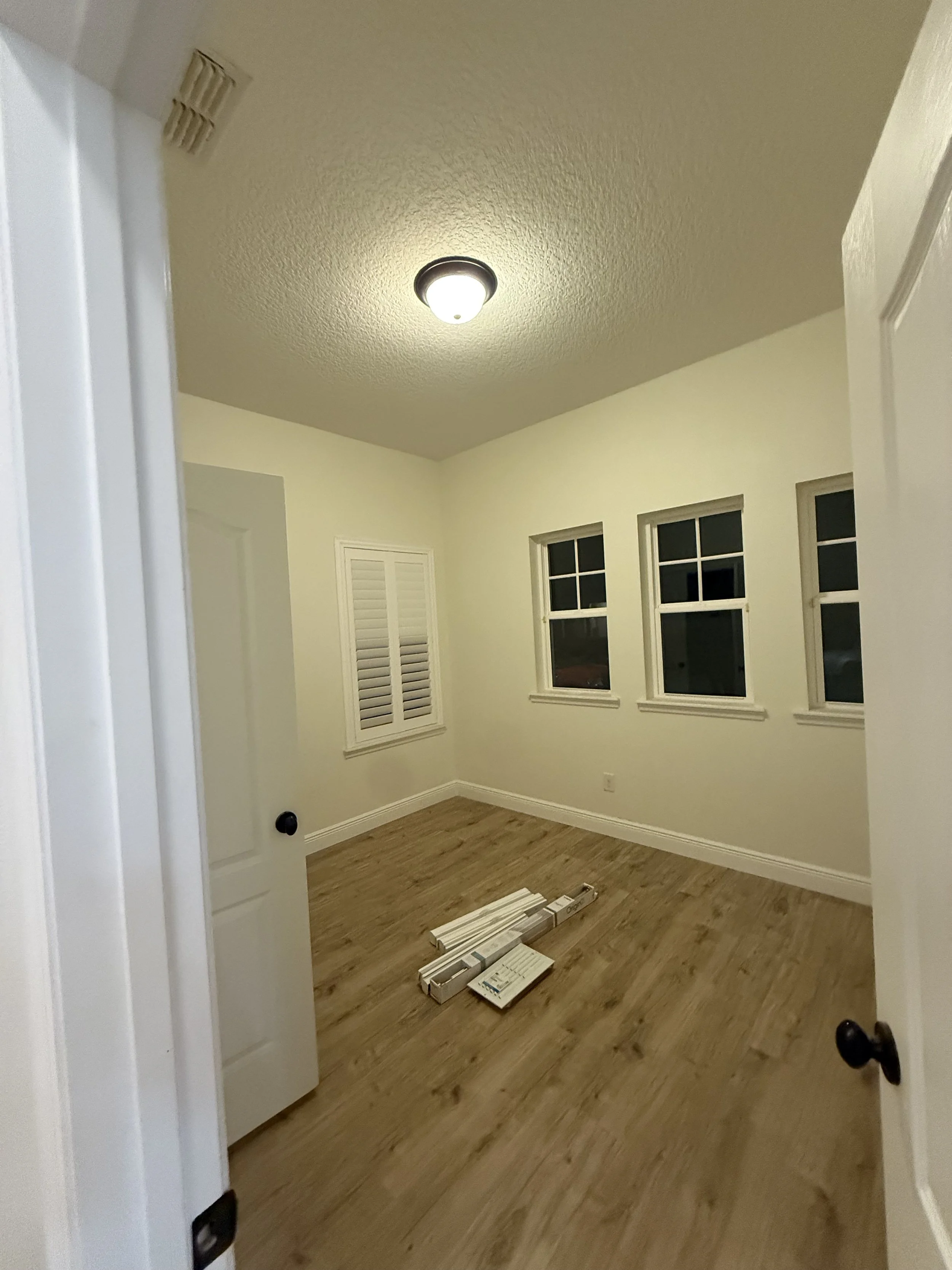AFTER (Interior Paint Walls/Baseboards)
