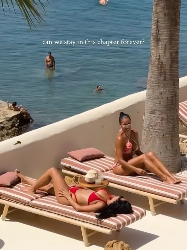 Throwback to summer on the Xarraca shoreline &ndash; barefoot days where time didn&rsquo;t exist, wine flowed, and the sun kissed everything in gold. 

That chapter of slow mornings, saltwater swims, and uninterrupted laughter&hellip; can we stay the