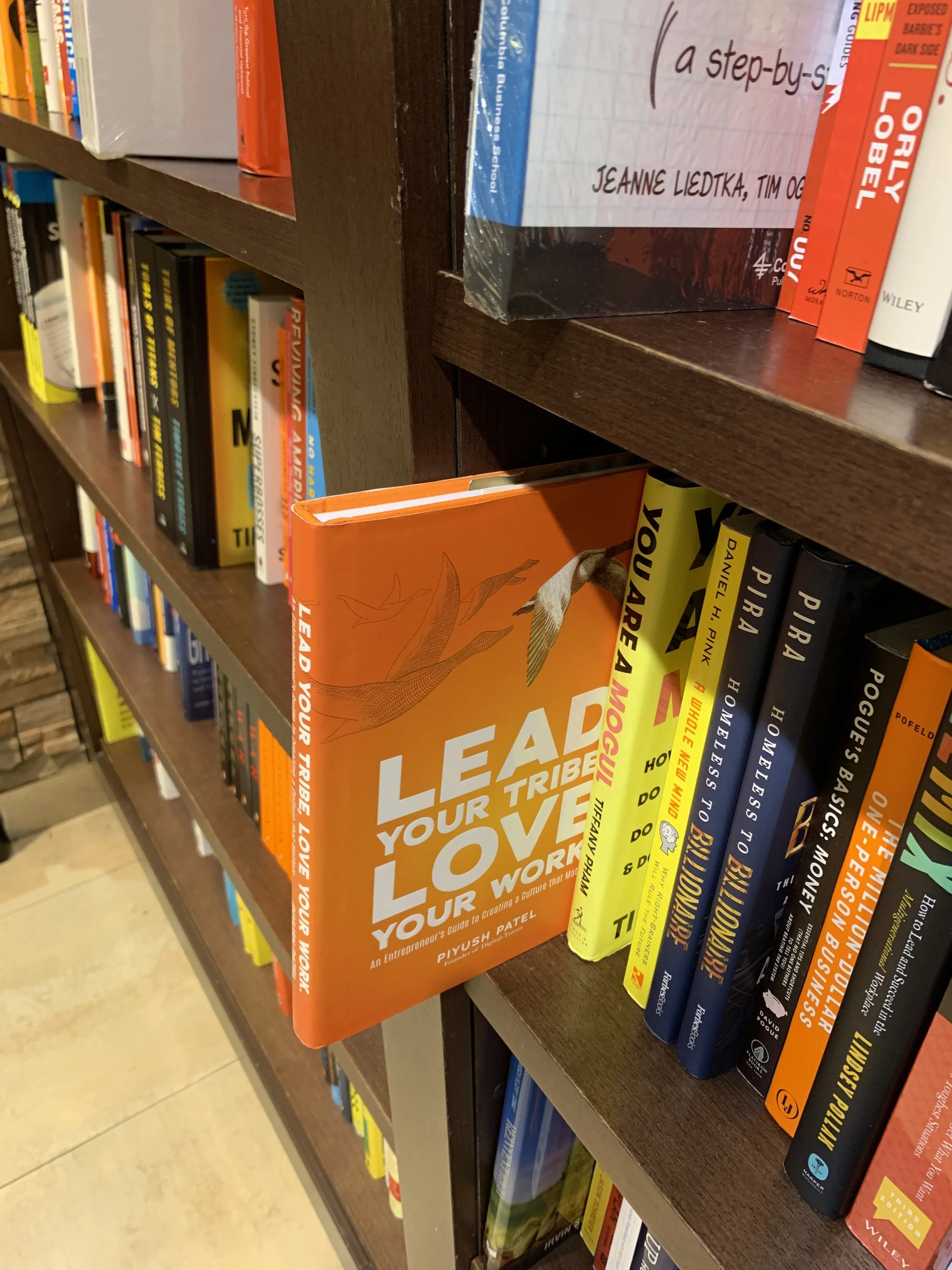Piyush Patel's book at Barnes & Noble