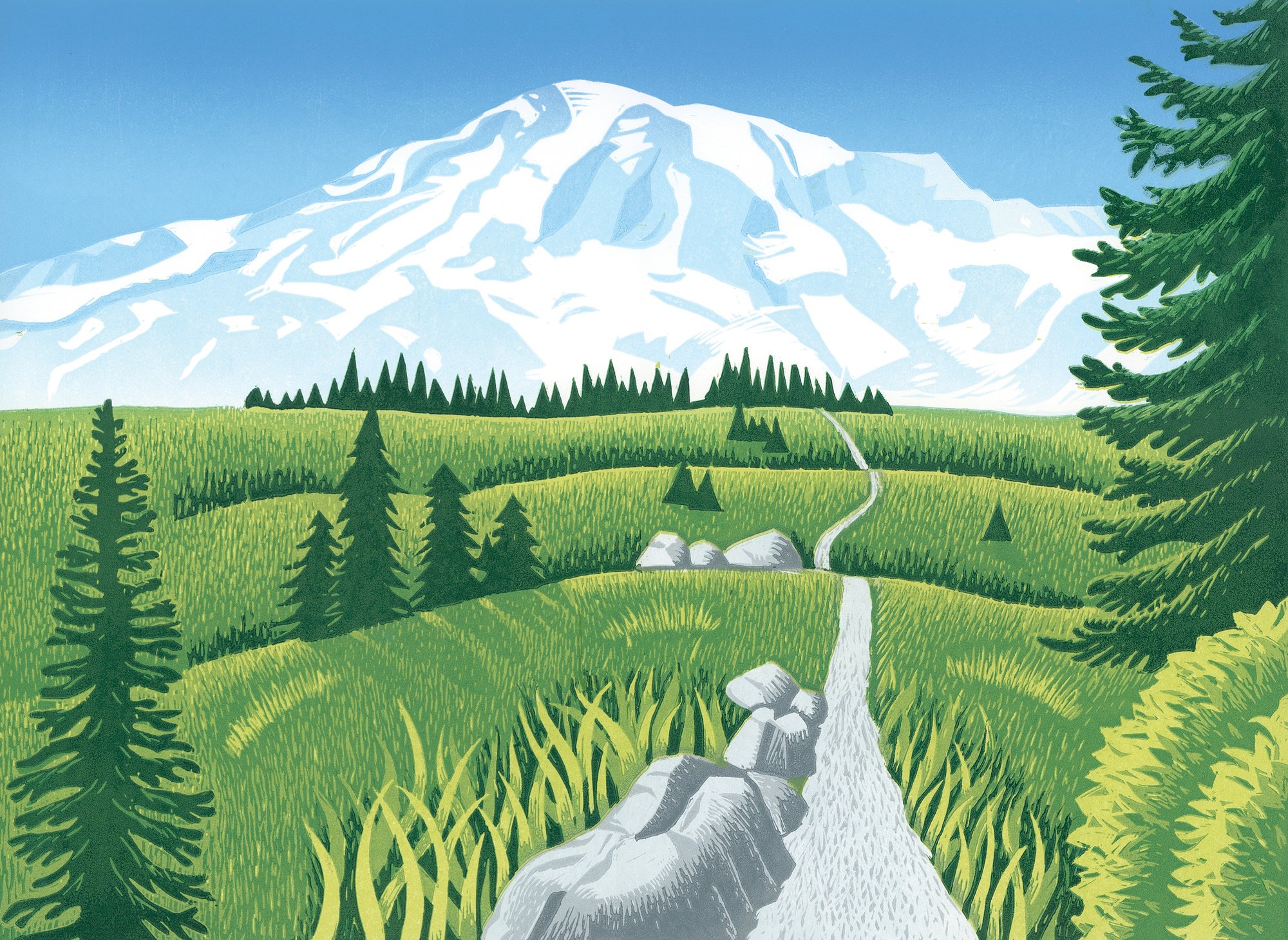 Paradise: 15" x 11", Edition of 22