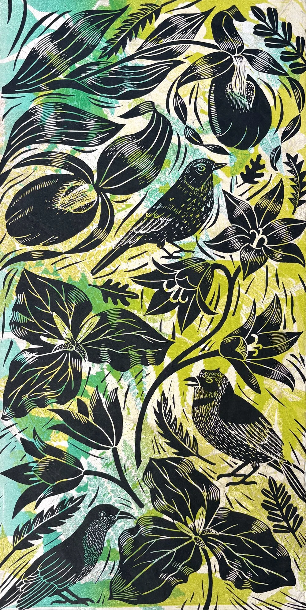 Quiet Witness: 24" x 12"