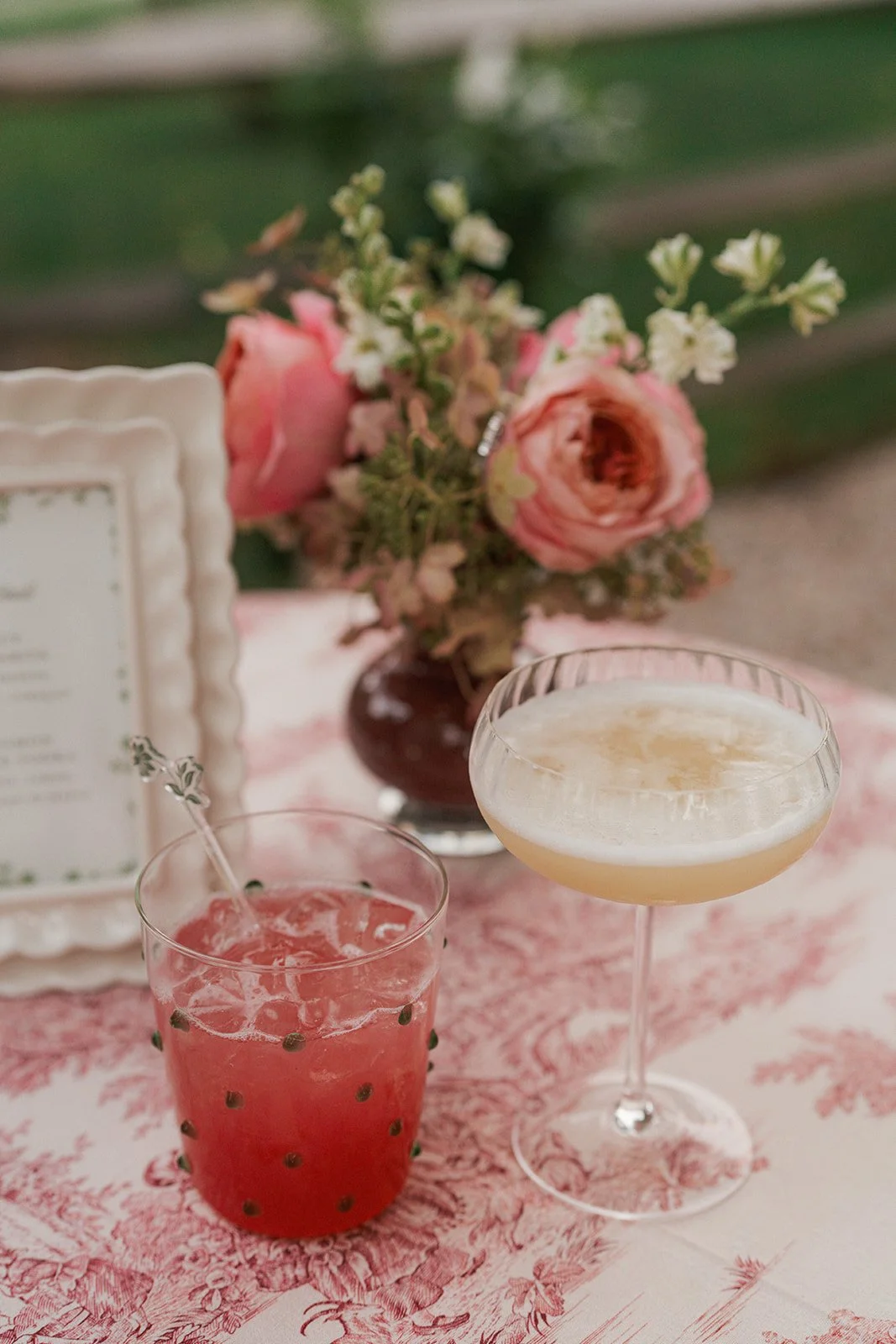 Luxury wedding details designed by Rebecca Rose Events