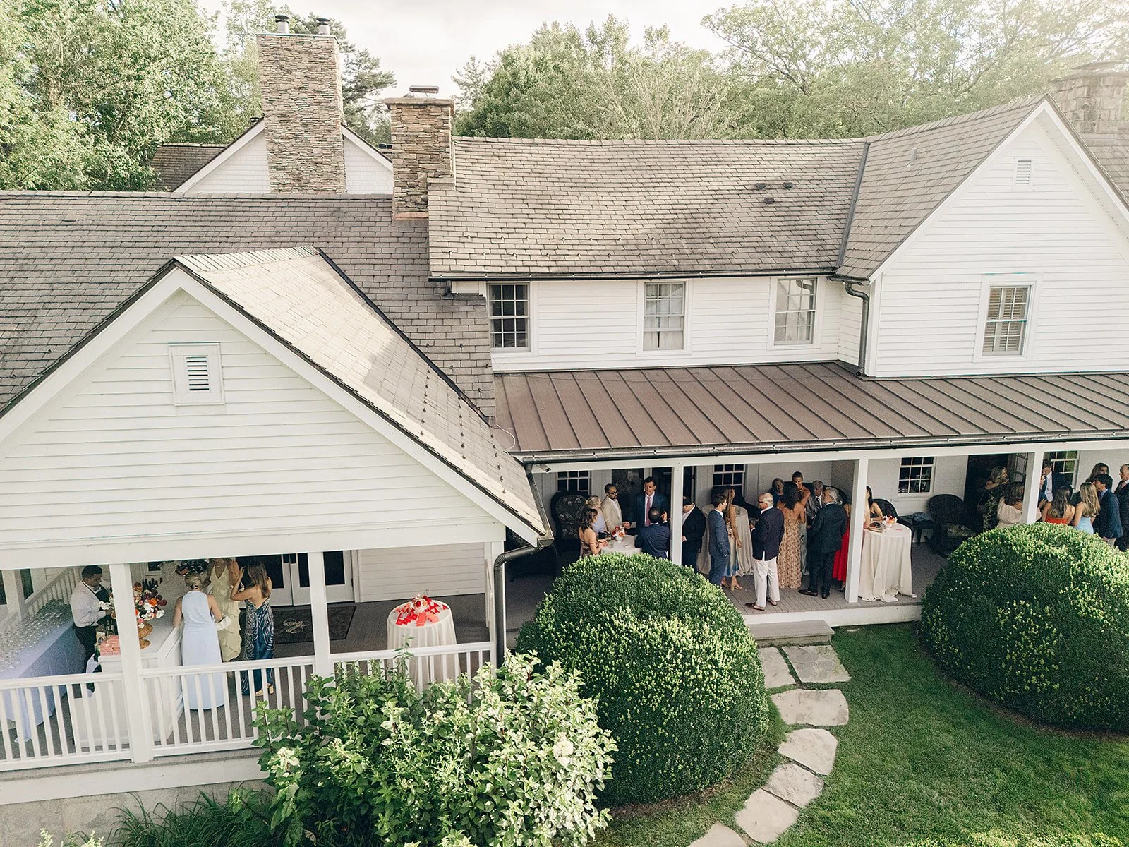  An intimate rehearsal dinner at Half-Mile Farm, designed by Rebecca Rose Events 