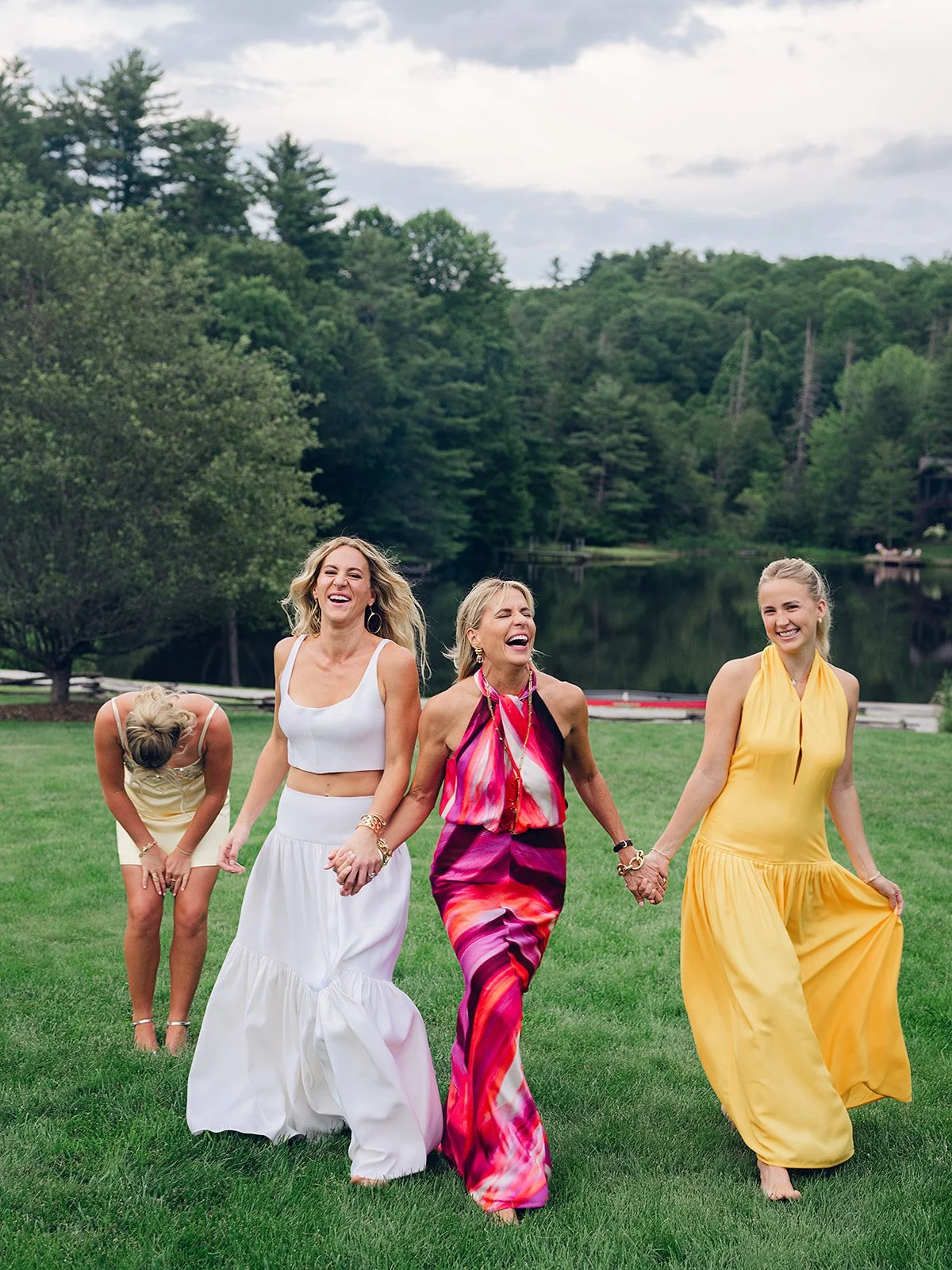 a destination wedding weekend in the mountains in highlands, nc