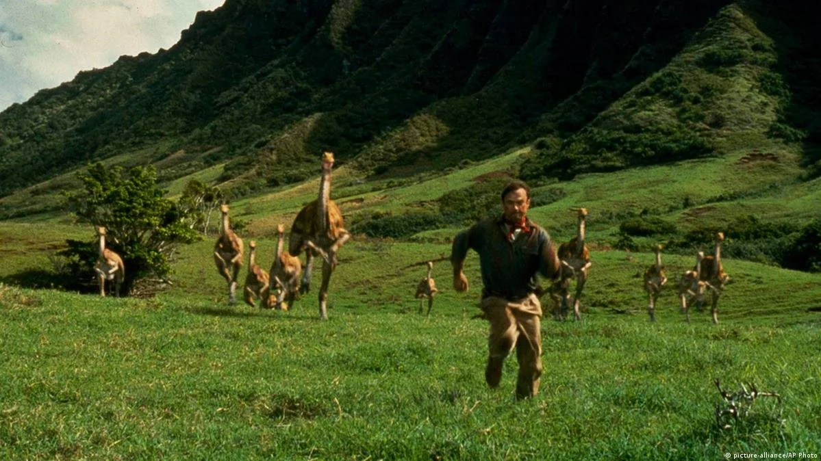 Dr. Alan Grant can outrun the Gallimimus