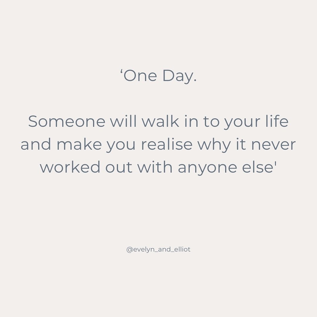 &lsquo;One Day, Someone will walk in to your life and make you realise why it never worked out with anyone else&rsquo; 🫶🏻

&hellip;your forever person 💍

#foreverperson #engaged #weddingstationer #weddinginvitations #bridetobe2024 #bridetobe2025
#