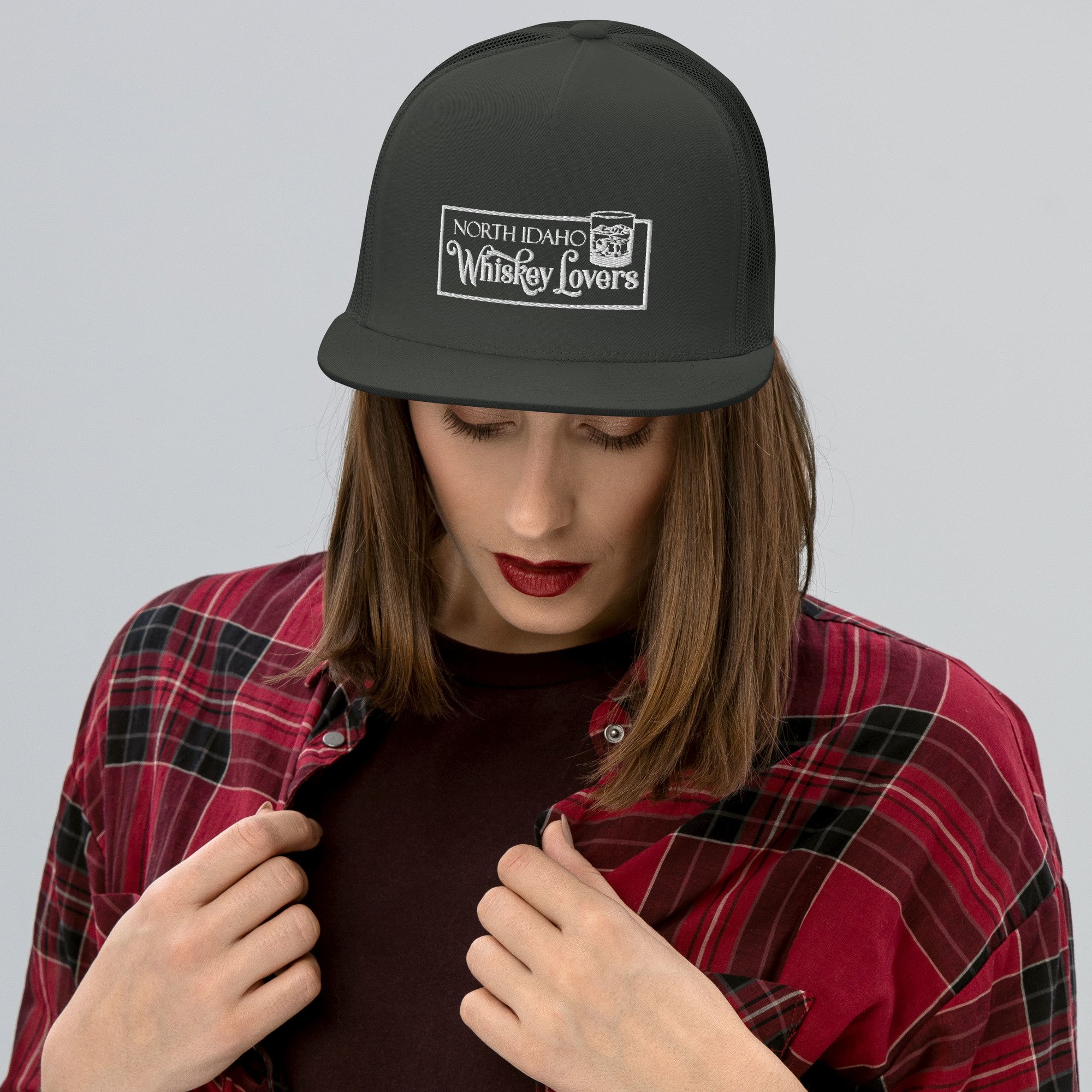 5-panel-trucker-cap-charcoal-front-645c070d76df6.jpg