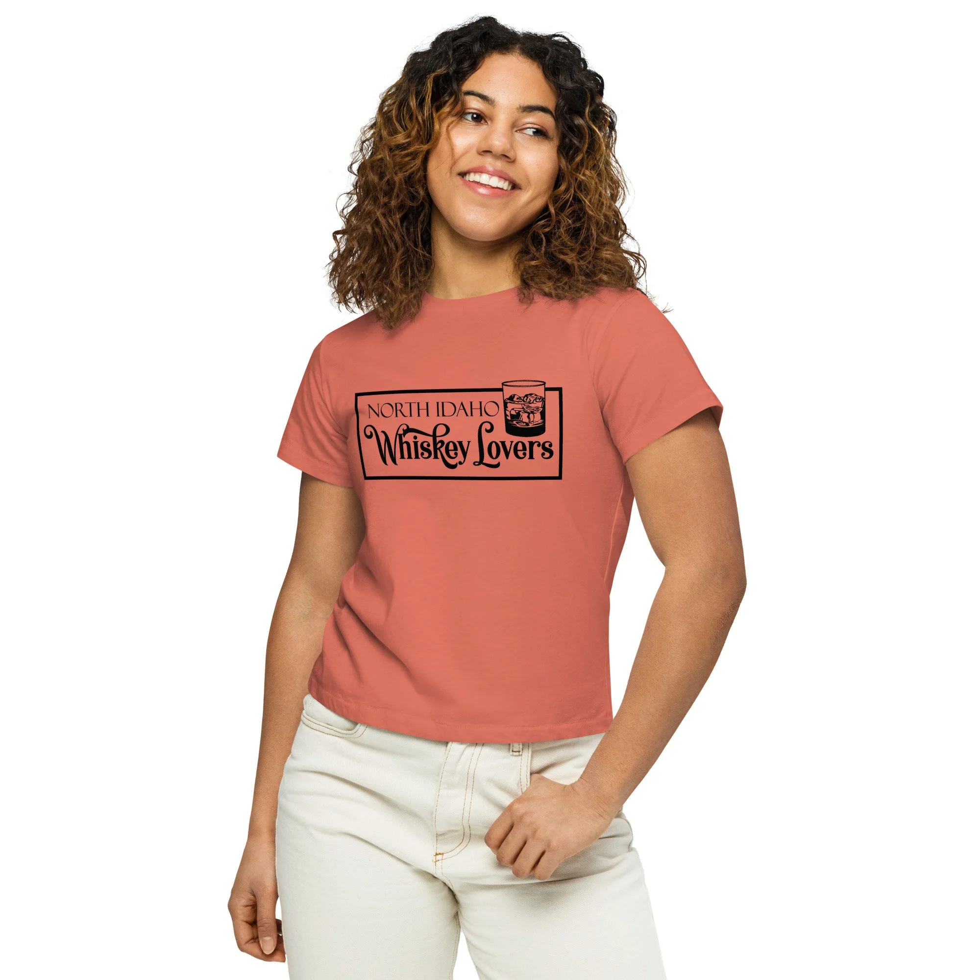 womens-high-waisted-tee-red-sorbet-front-668dcc56c1cb7.jpg