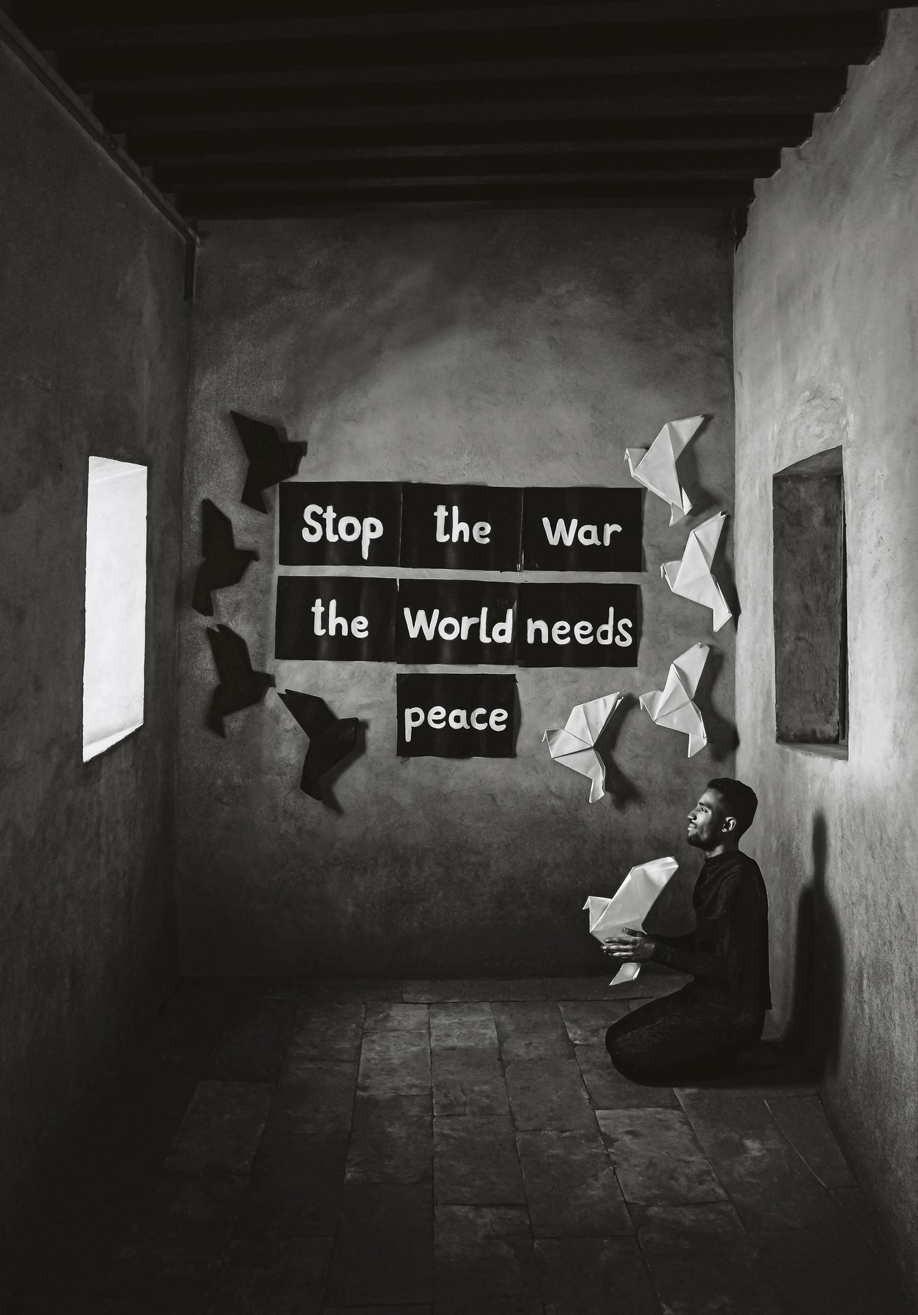 Honorable Mention--"The Power of Peace" by Zienab Adel 