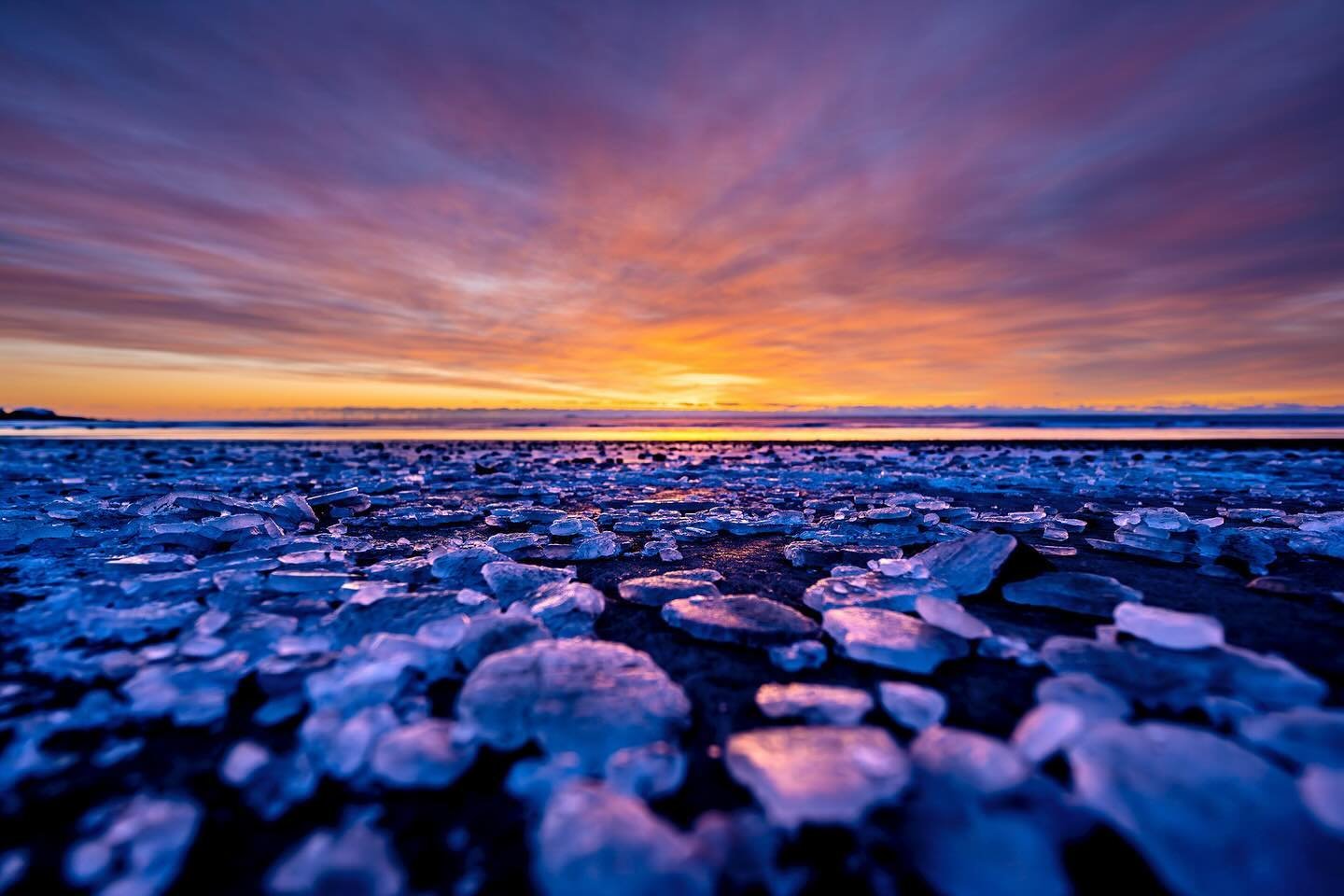 From our &quot;Colorscapes&quot; Exhibit gallery, &quot;Beach Ice &quot; by Jonathan Kohanski. @swimtheswell We are excited to present our curated selection of photography responding to the theme &ldquo;Colorscapes.&rdquo; Color has the power to evok