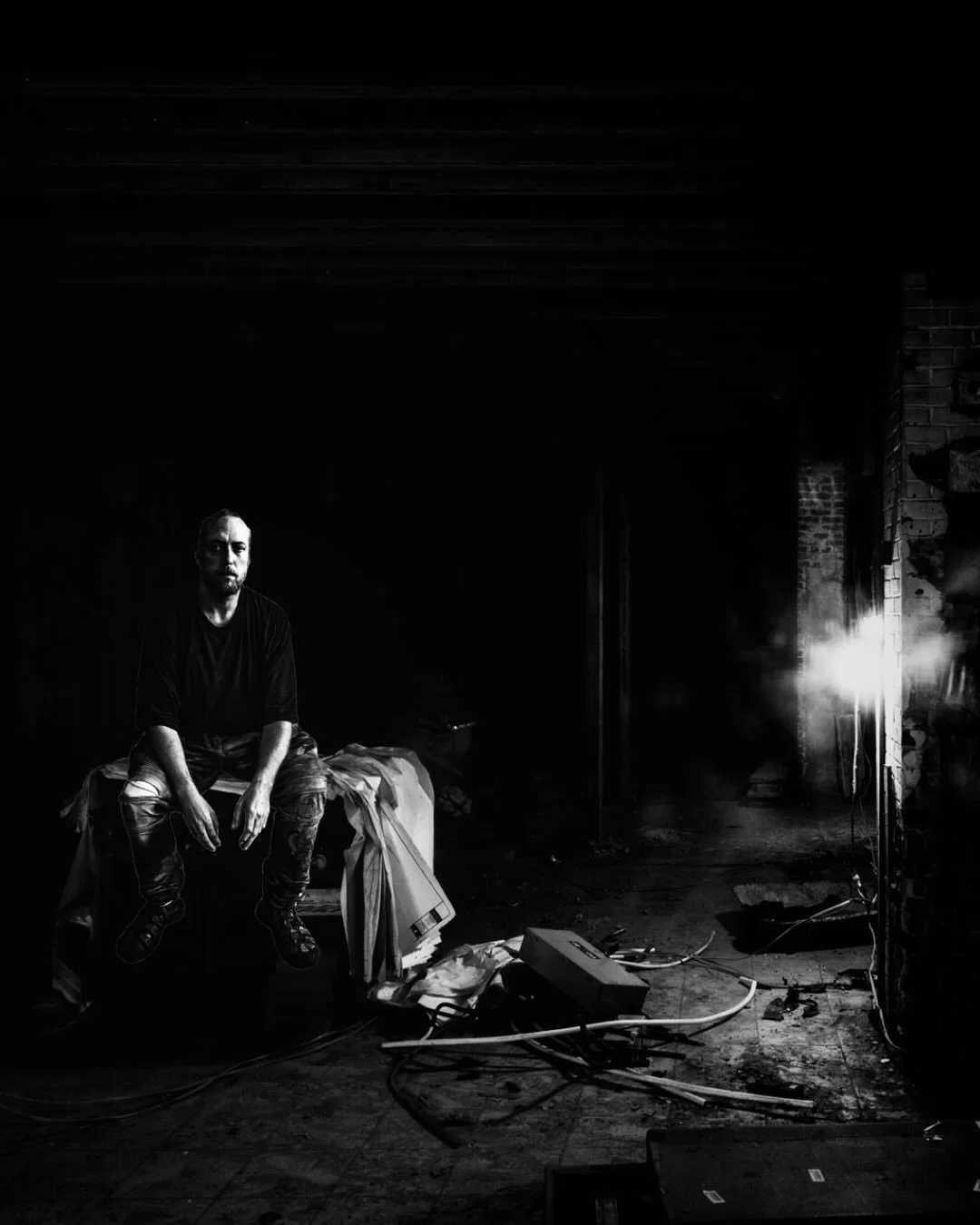 ✨ Honorable Mention &mdash; Modern Muse Exhibit
&ldquo;Word&rdquo; by Andrew Wohl (@fineartamerica)

Light cuts through the dark. A moment of solitude, resilience, and quiet reflection. The space between shadow and illumination becomes a mirror of th