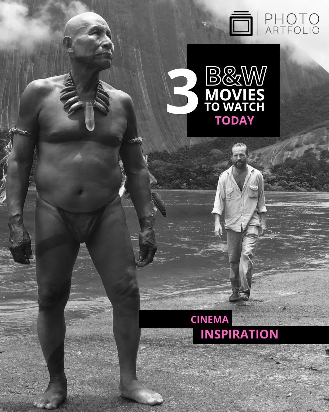 🍿 Black &amp; White - Cinema as Inspiration

Sometimes removing color reveals more.
More feeling. More story. More truth.
These visually inspiring films remind us that contrast can be poetry &mdash;light carving emotion, shadow shaping memory.
A fra