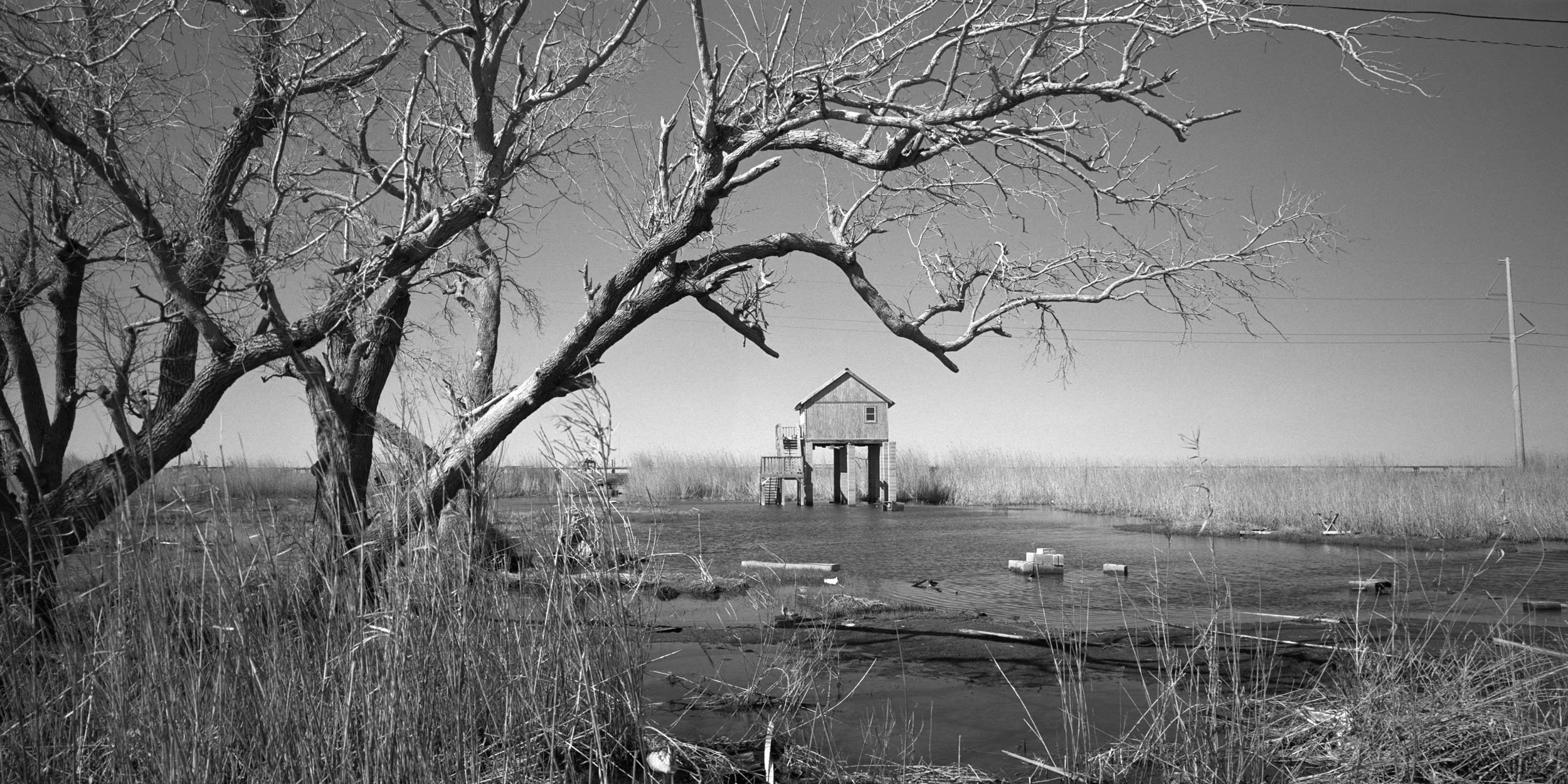 Raised Camp, HWY 1, Louisiana