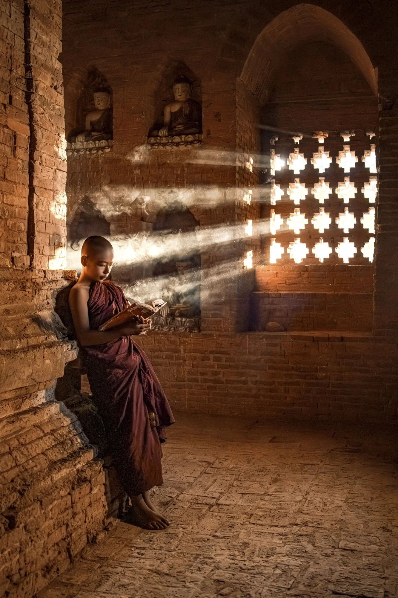 Sacred Light - A Quiet Moment of Study