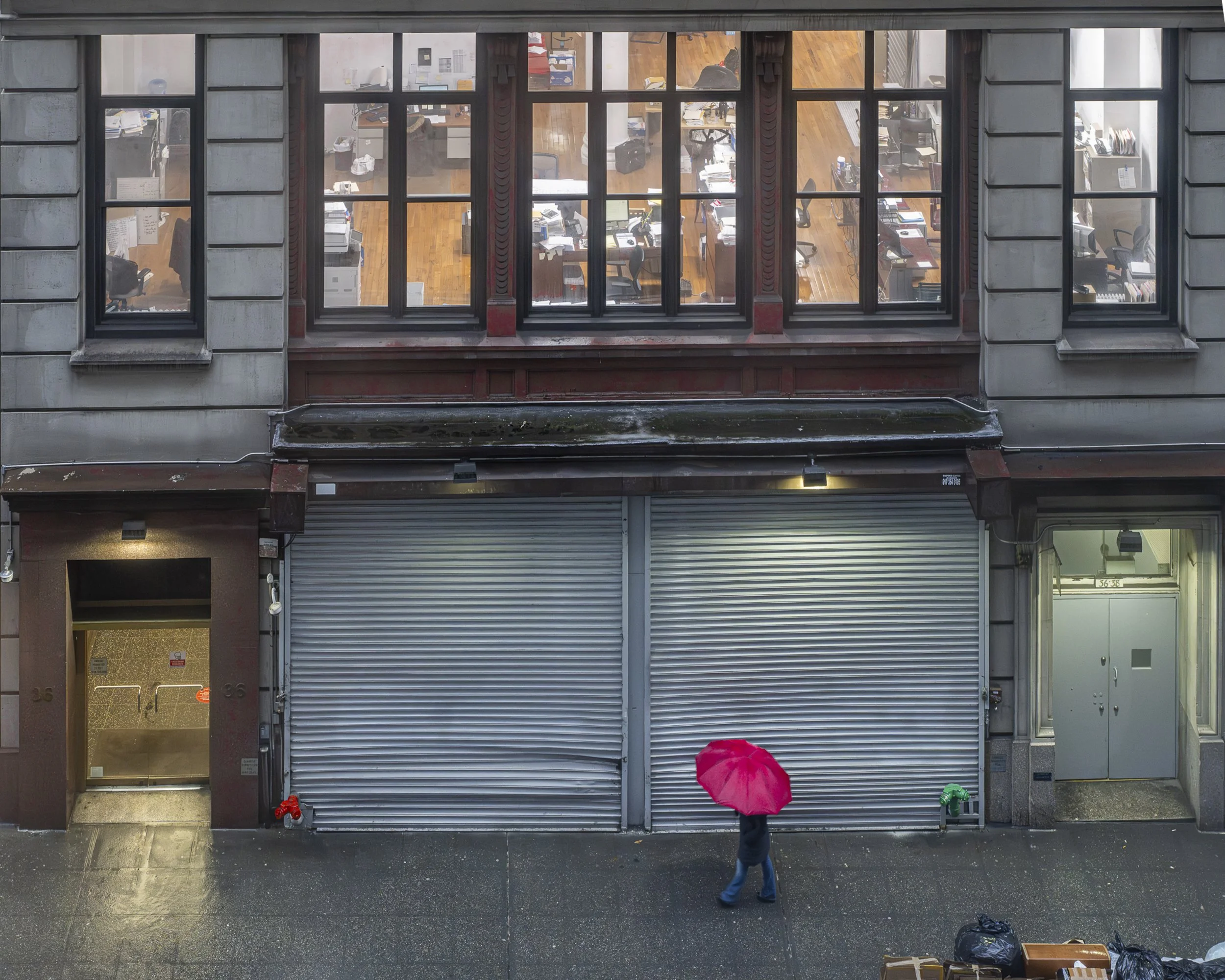 "Rainy Day, Manhattan" by James Knauf