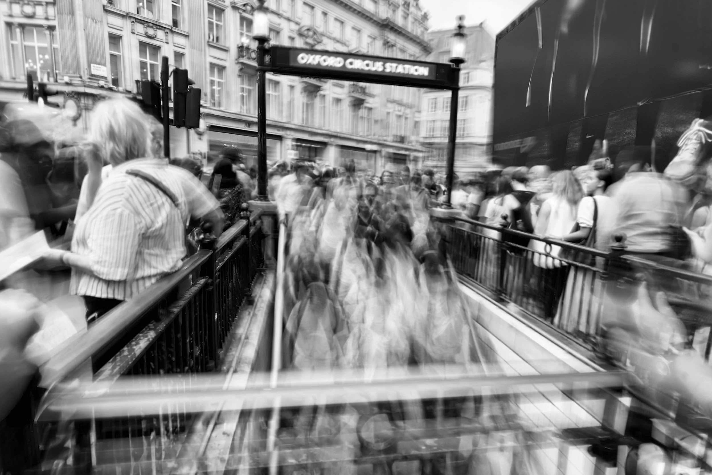 "Rush Hour"  by Brigitte B Burckhardt
