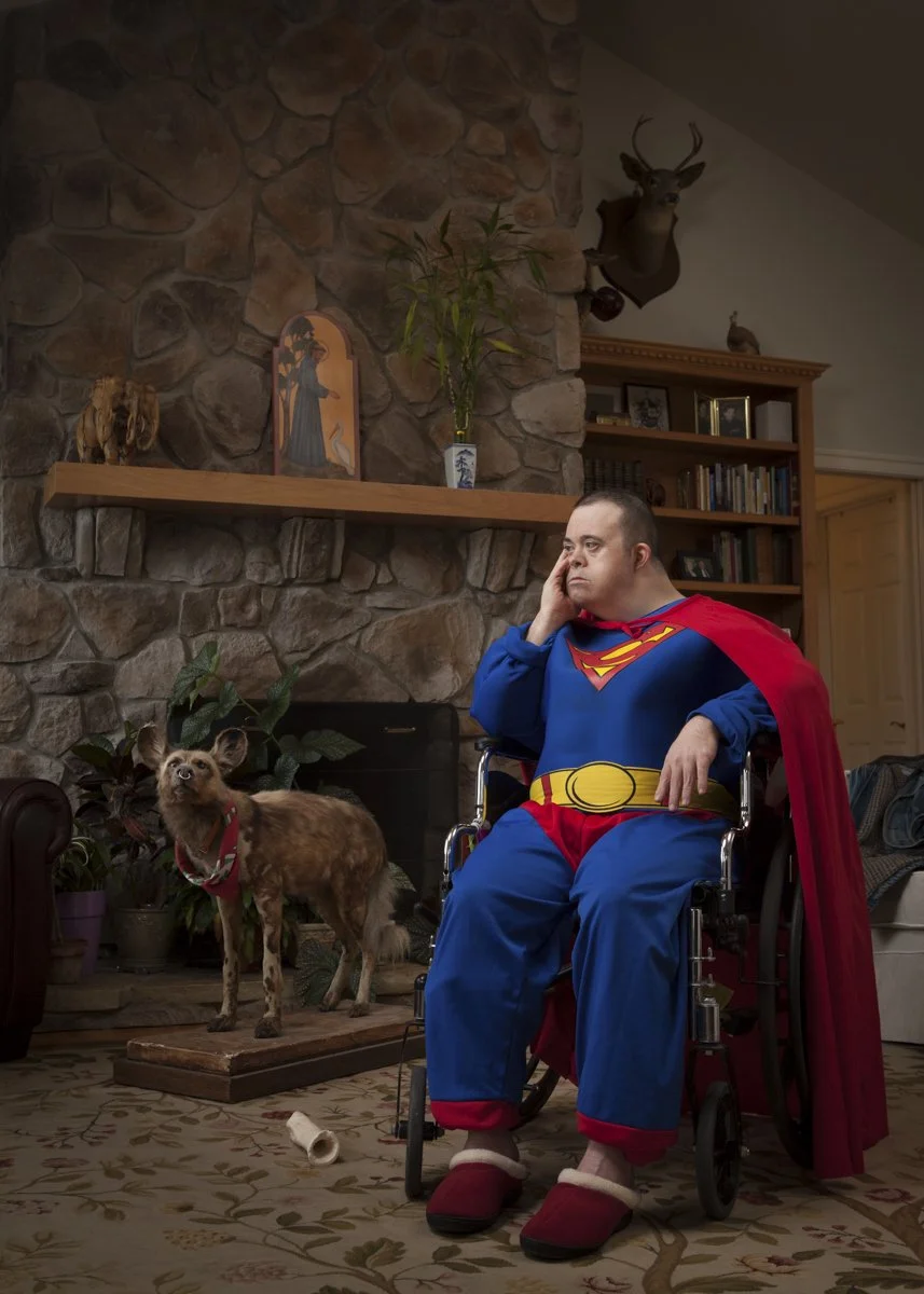 Honorable Mention--"Michael with Dingo" by Rick Ashley 