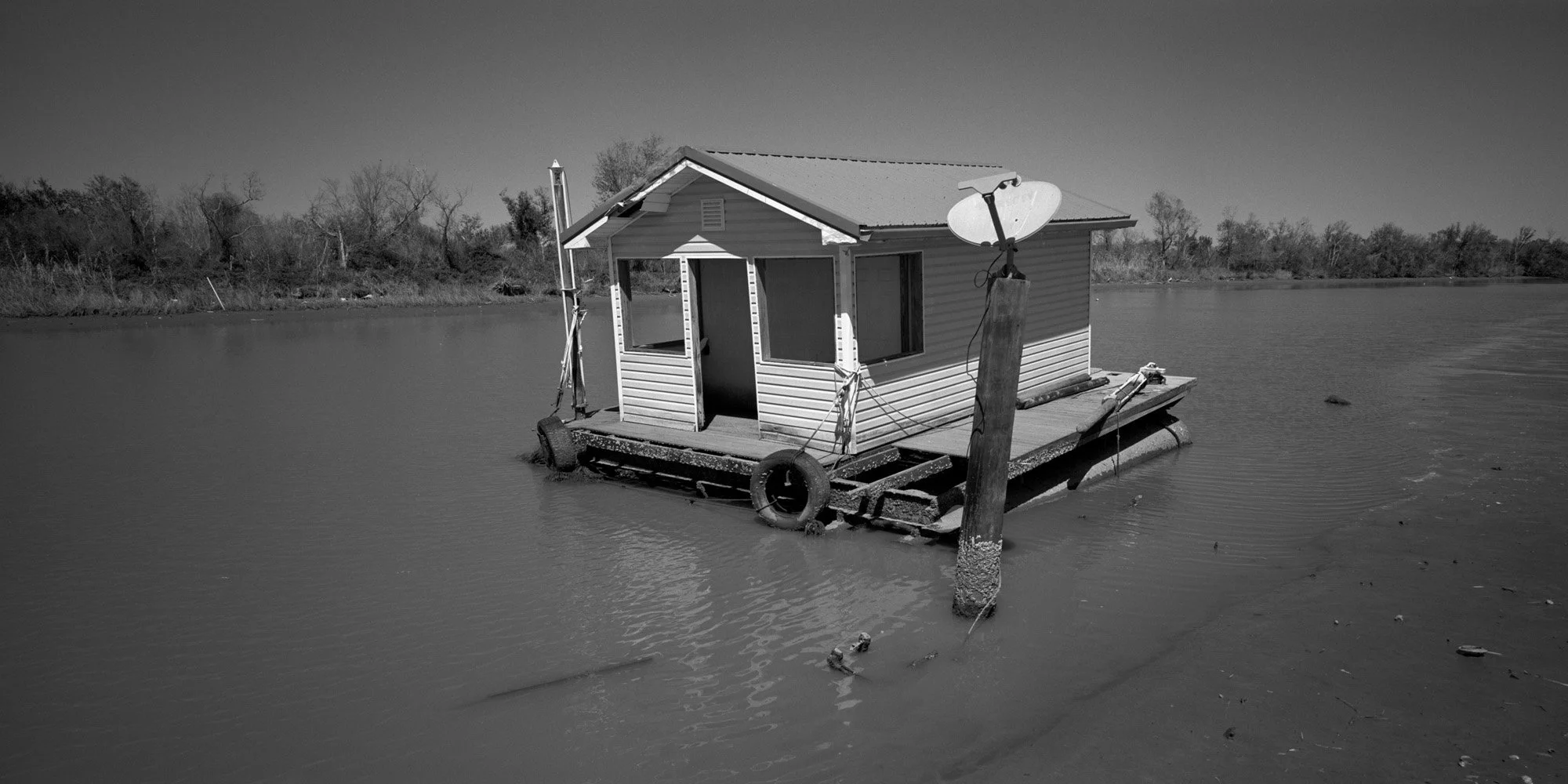 House Boat, Bayou Terrebonne, Louisiana