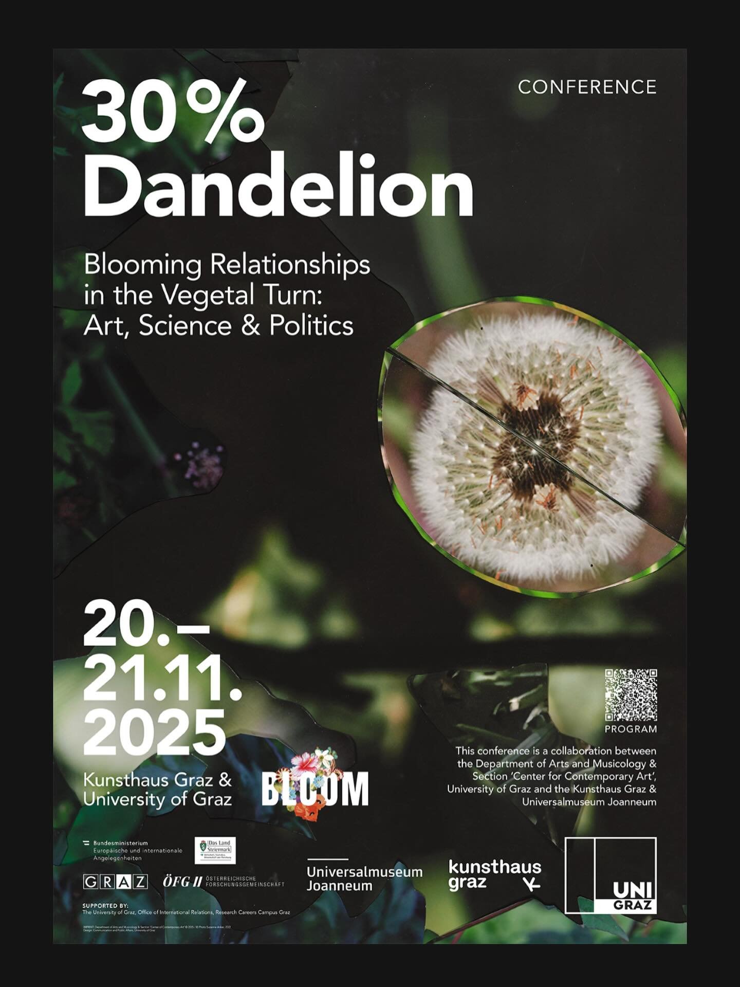 Keynote Speech with Suzanne Anker: When Crystals Spawn Flowers

Nov. 21, 2025
18:00&ndash;19:00
Kunsthaus Graz, Space 04
Lendkai, 8020 Graz, Austria

Humans and flowering plants are intertwined in many ways &mdash; a connection that has become even m