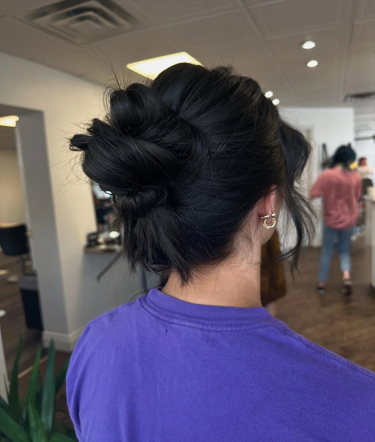 Love the vibes of these soft romantic updos 🤍