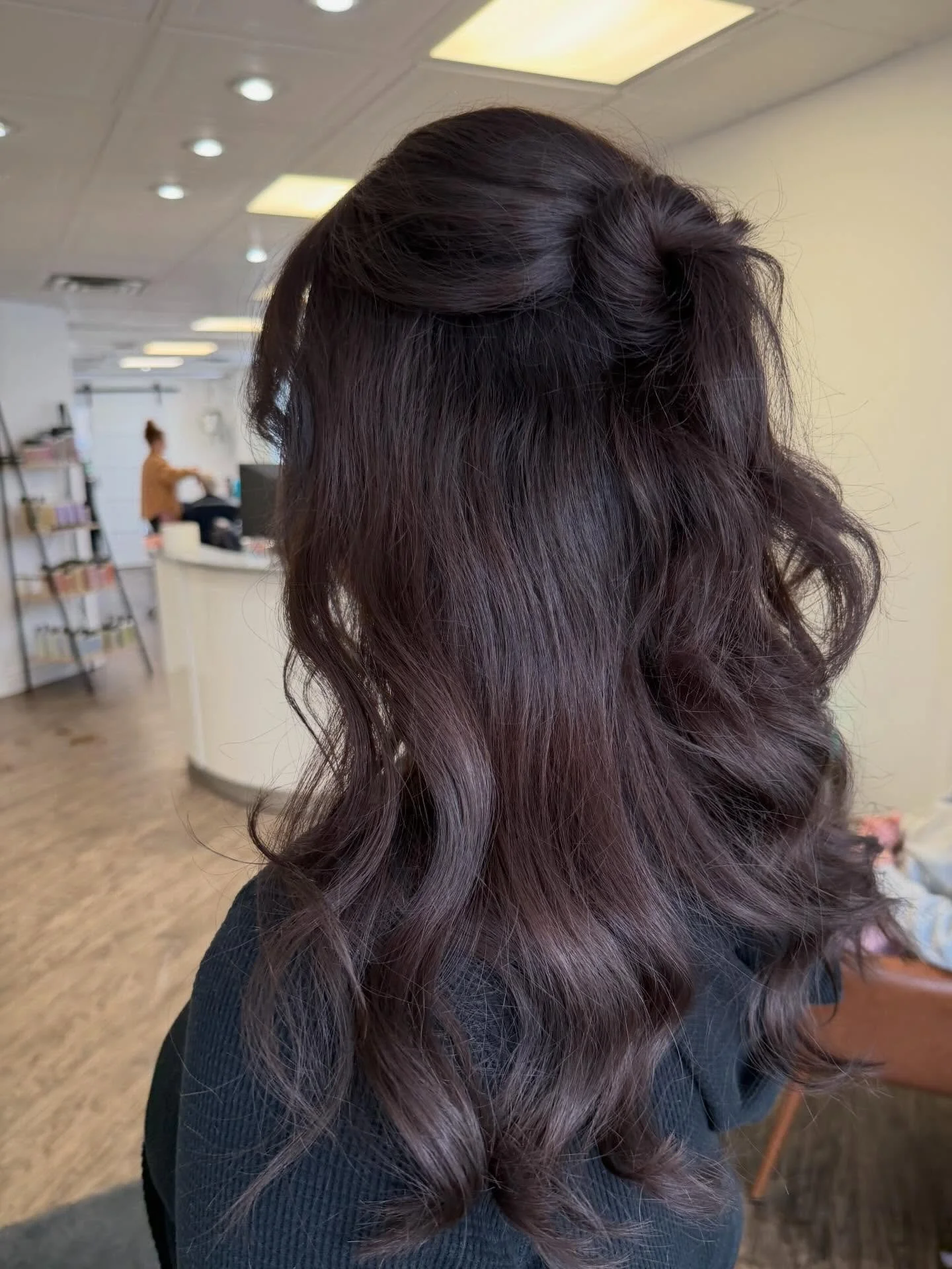 From sun-kissed faded copper to a deep, luxe brunette 🤎✨