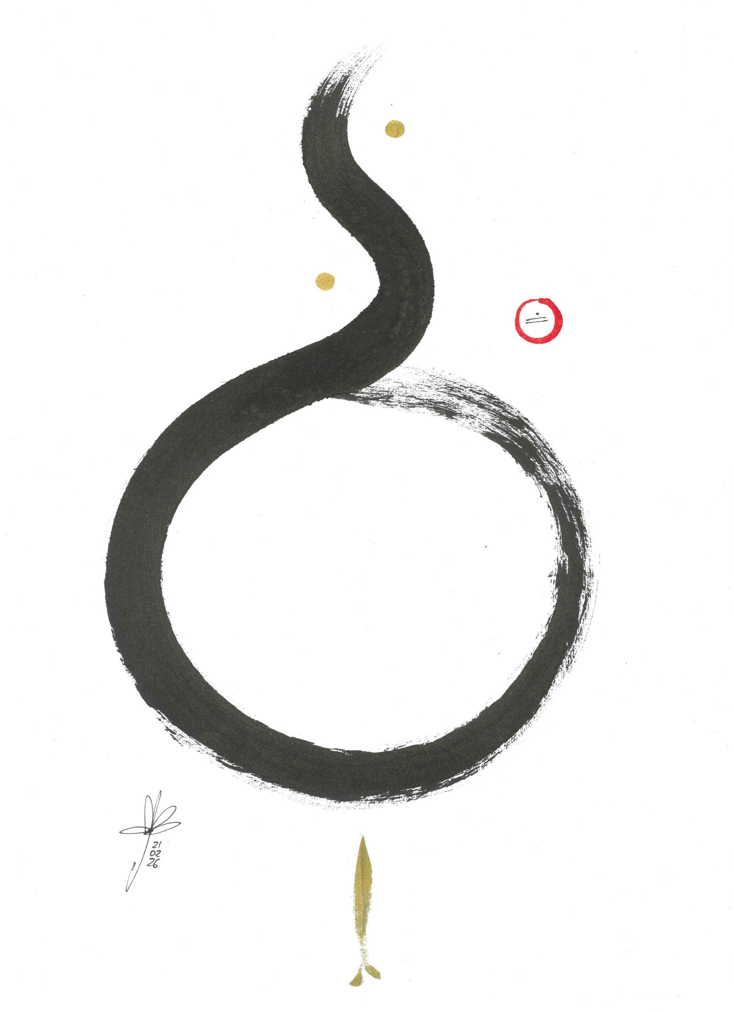  Energeia  24 x 33 cm Backed rice paper 