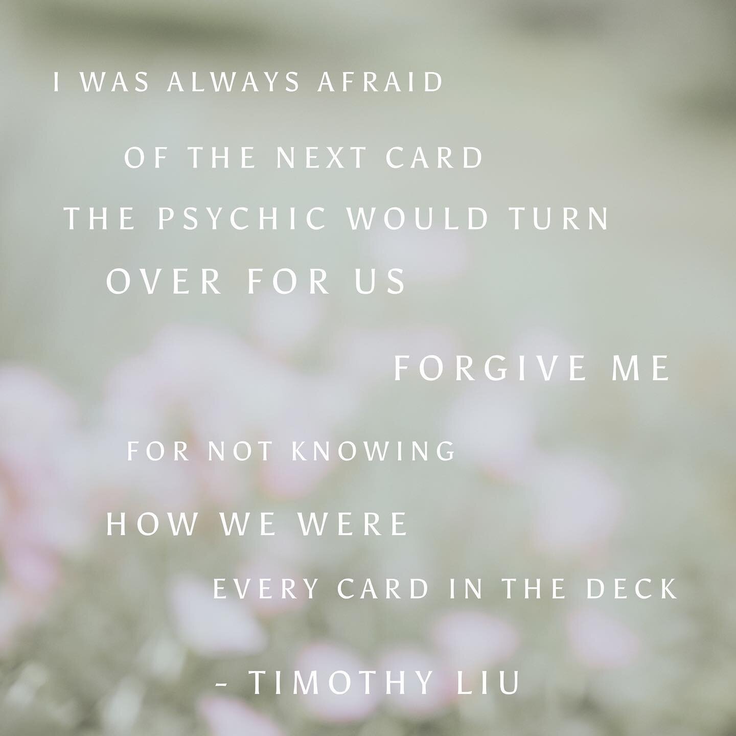 on today&rsquo;s episode of poets save the world:
&ldquo;The Lovers&rdquo; by Timothy Liu X