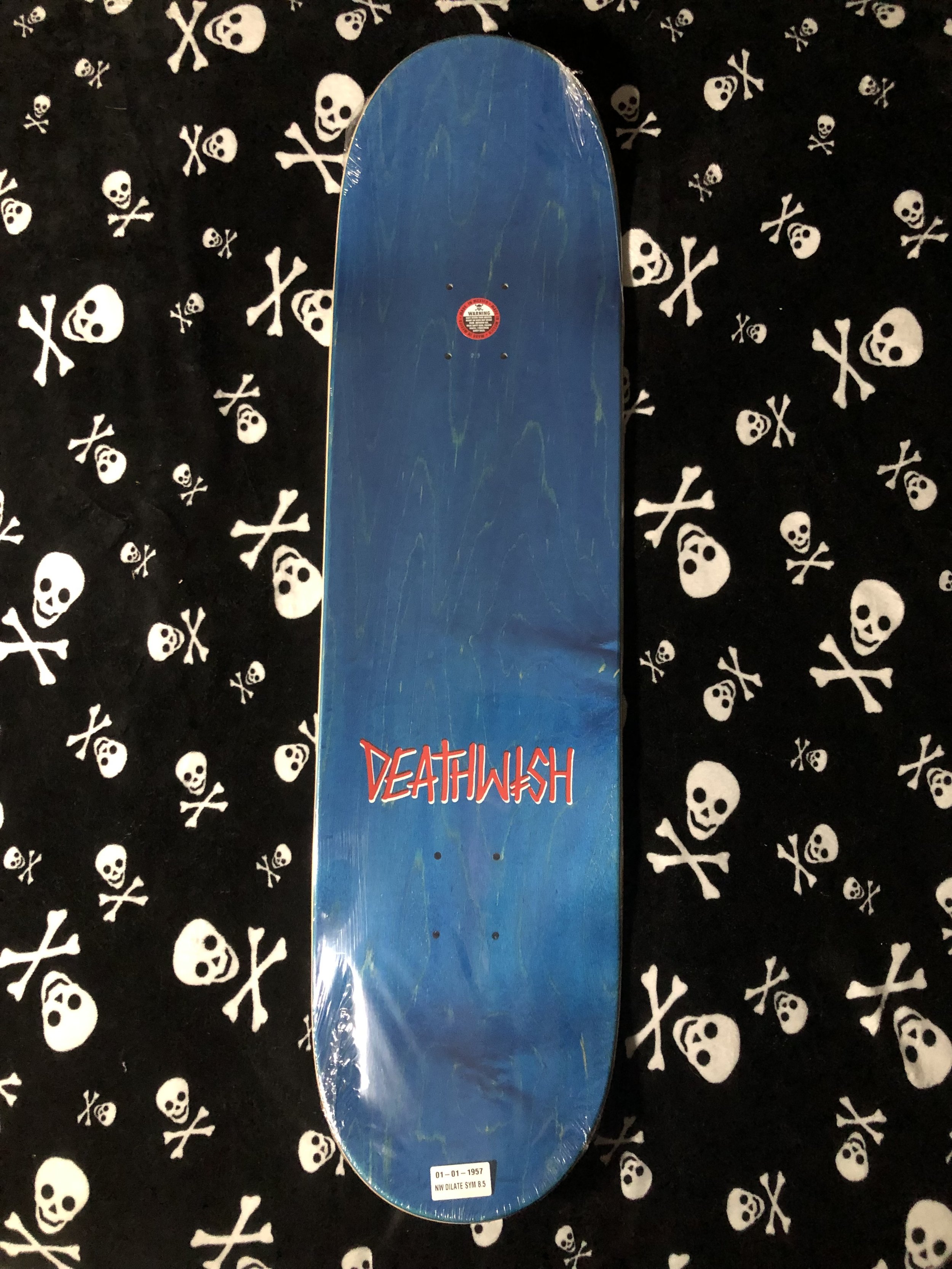 DEATHWISH~ NEEN DIALATE SYMMETRICAL SKATEBOARD DECK