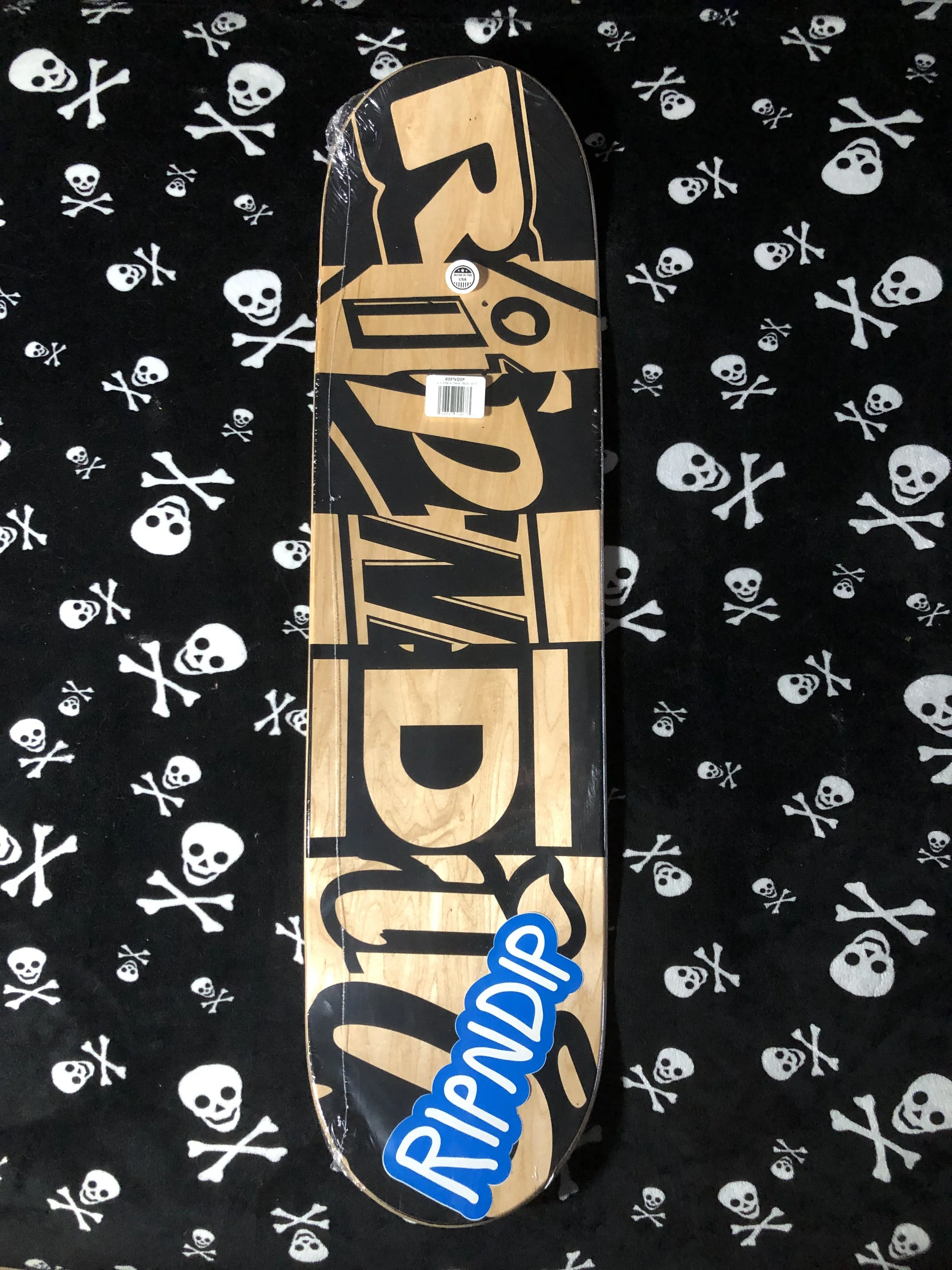 RIP N DIP~ SNACK ATTACK SKATEBOARD DECK — DEATHGEAR PRODUCTS SKATE SHOP