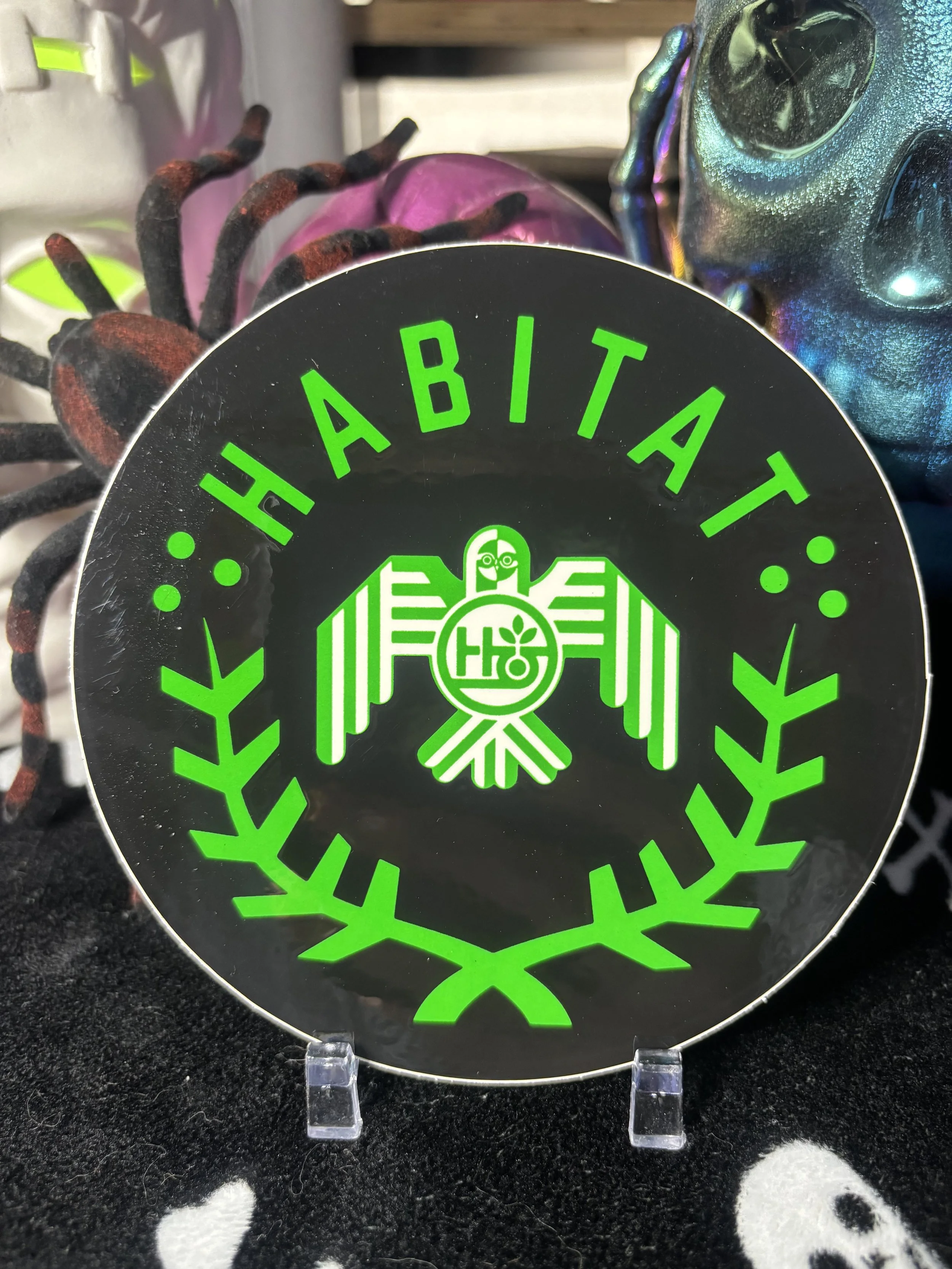 HABITAT RAPTOR DECAL STICKER