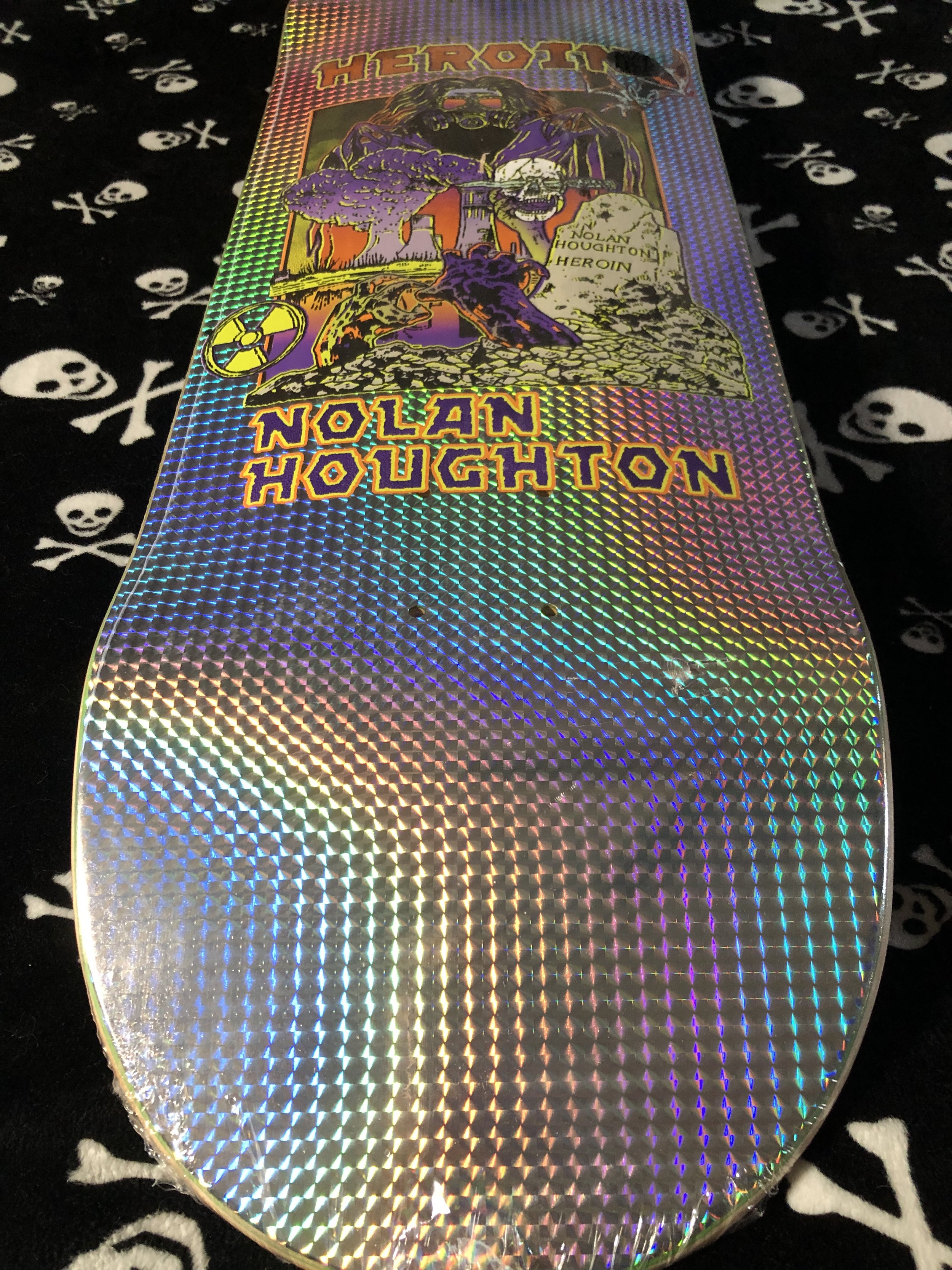 HEROIN~ NOLAN HOUGHTON HELLSCAPE PRO SKATEBOARD DECK