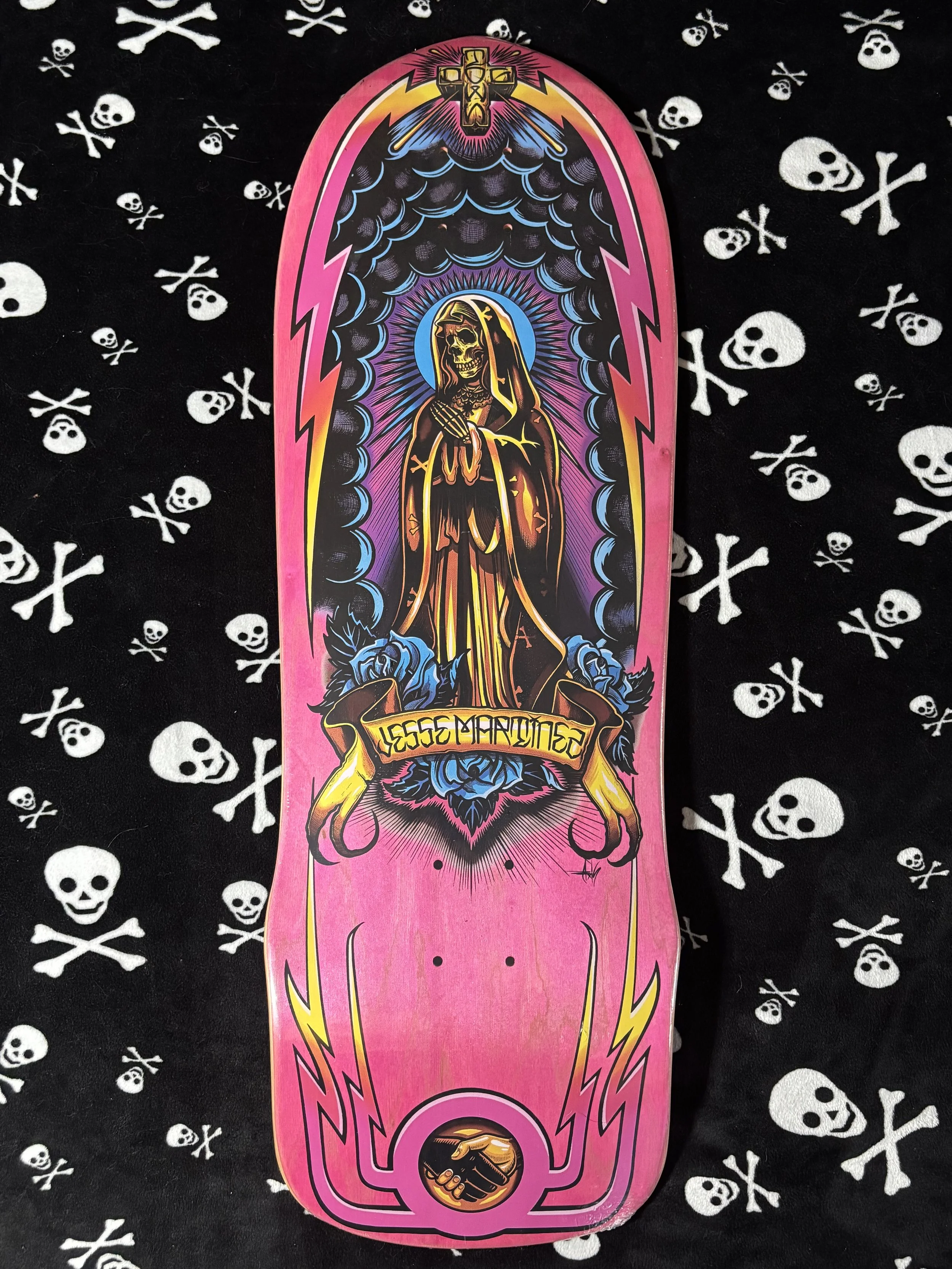 DOGTOWN~ JESSE MARTINEZ GUADALUPE HANDSHAKE 1987 REISSUE
