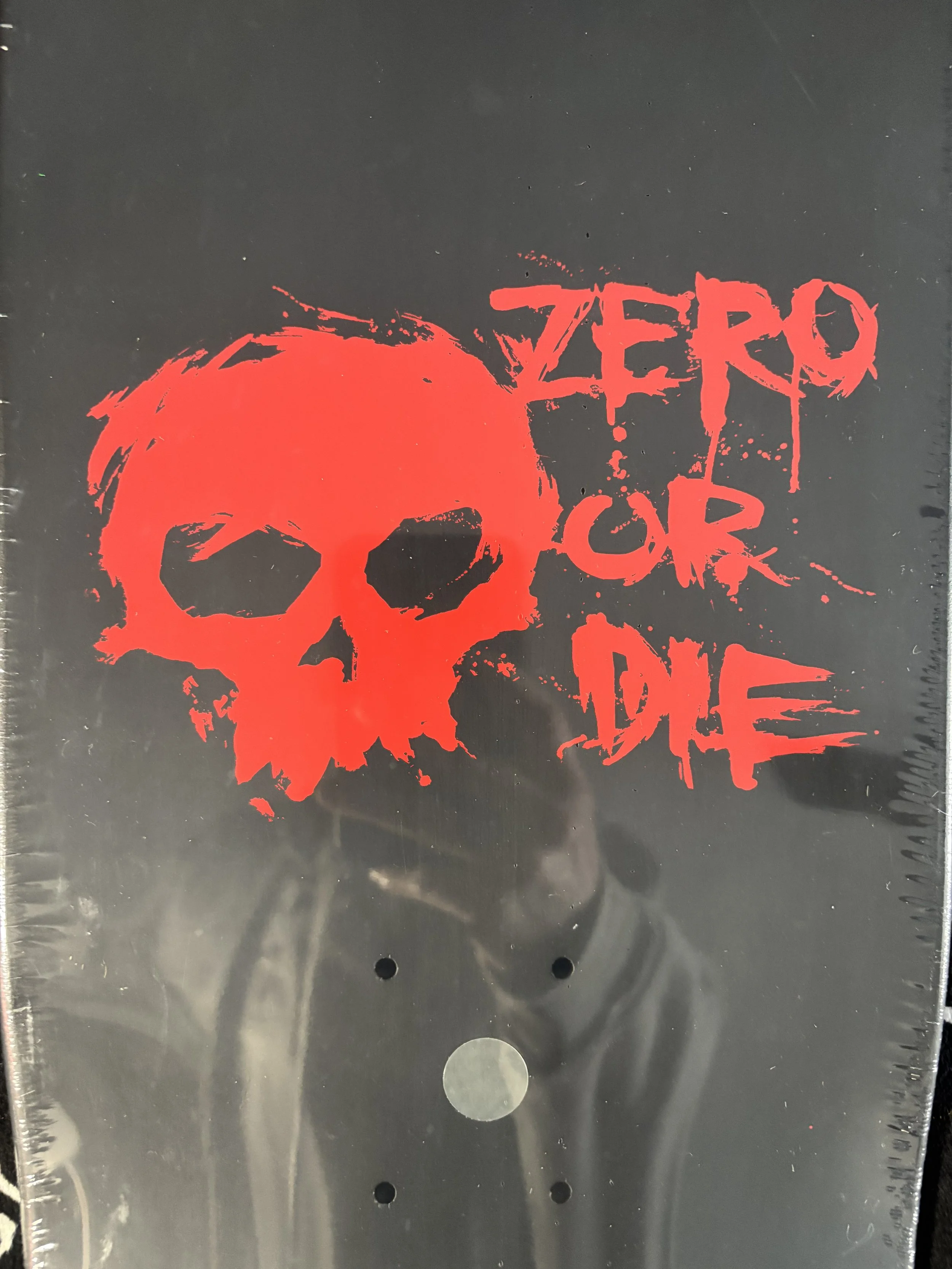 ZERO~ BAM BLOOD TEXT SKATEBOARD DECK