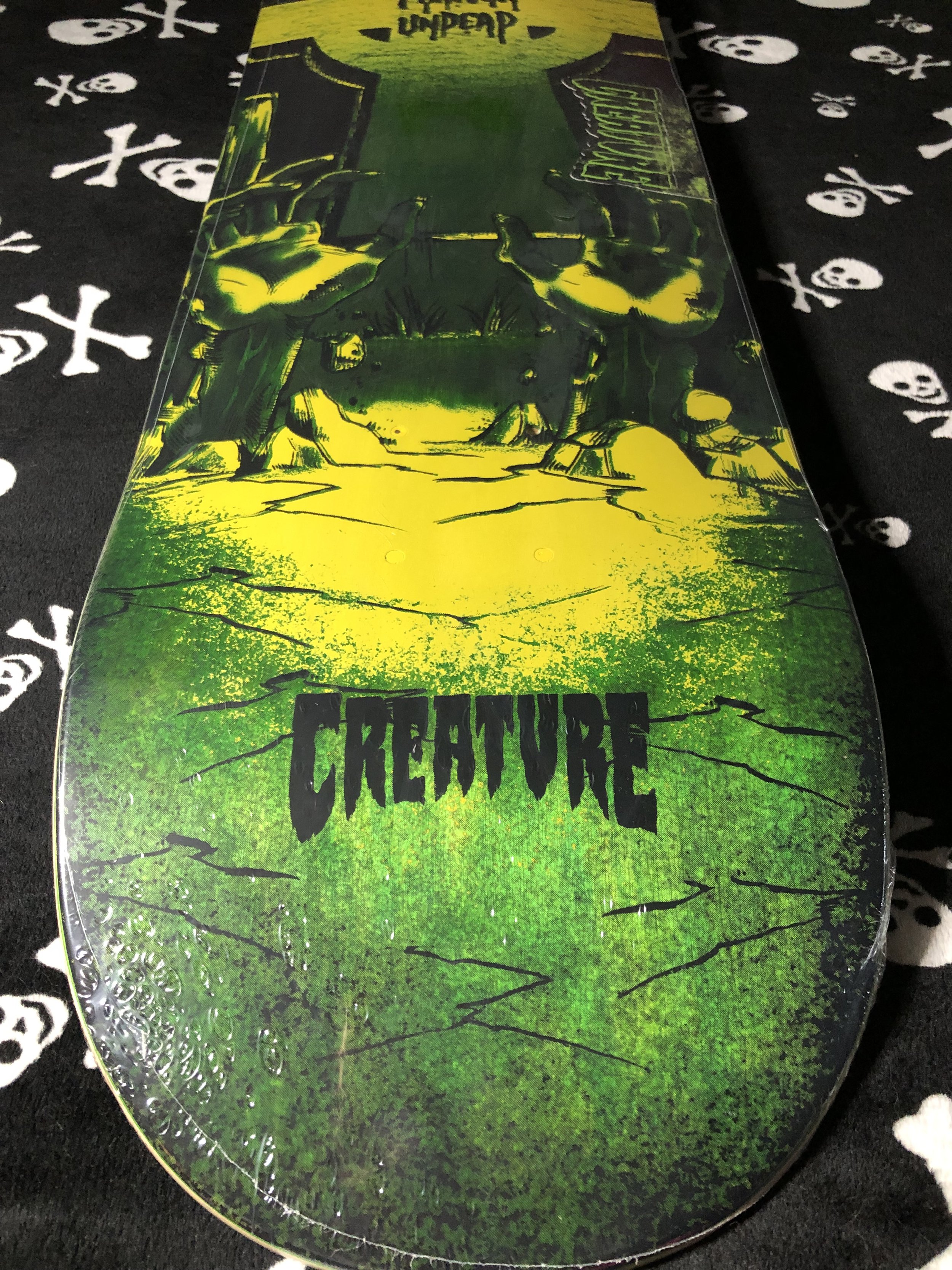 CREATURE~ FOREVER UNDEAD LARGE CREATURE BIRCH SKATEBOARD DECK